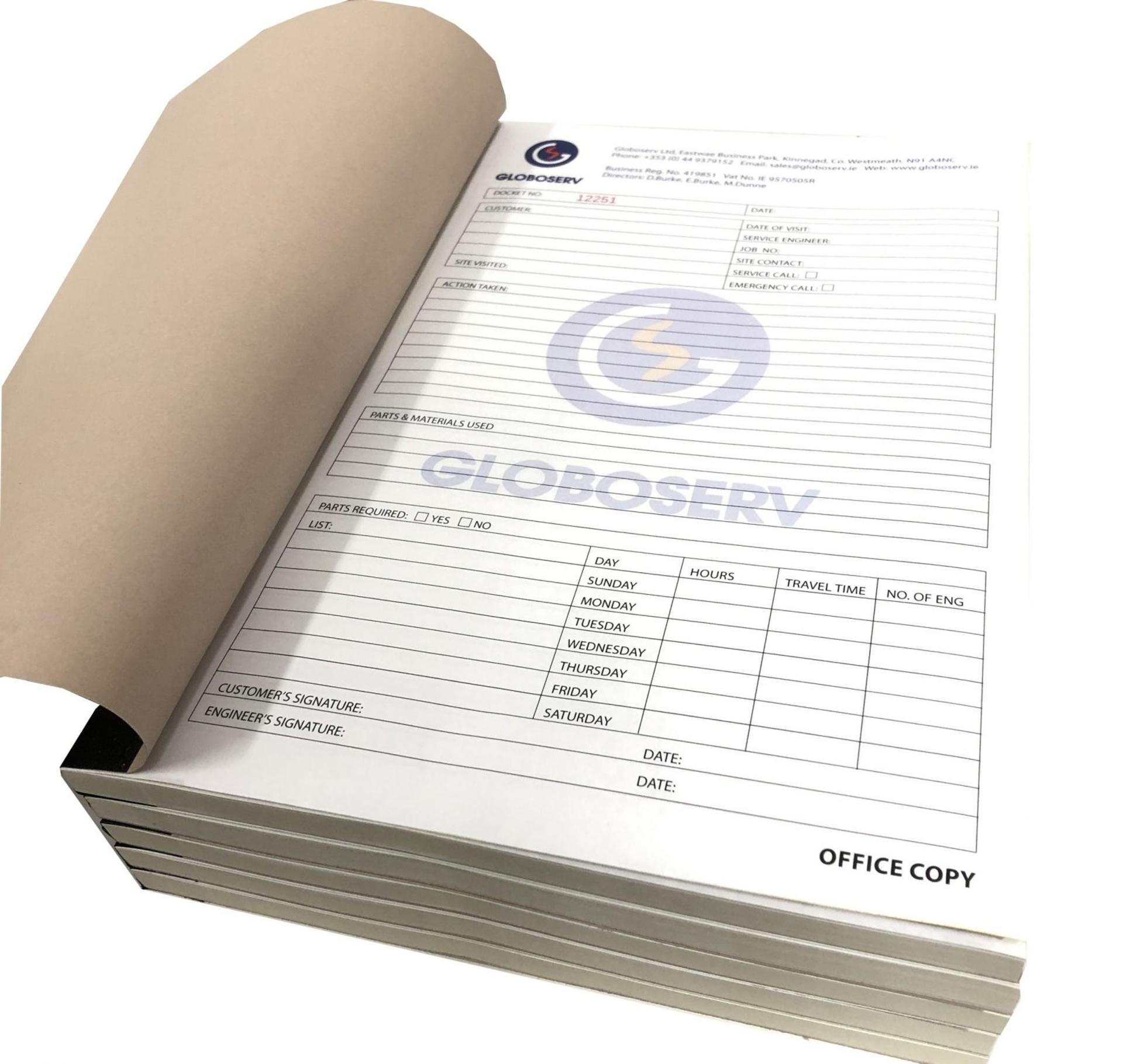 A4 Duplicate & Triplicate Invoice Books