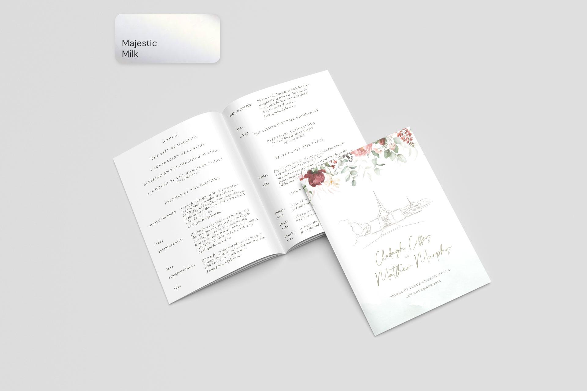 Wedding Mass Booklets