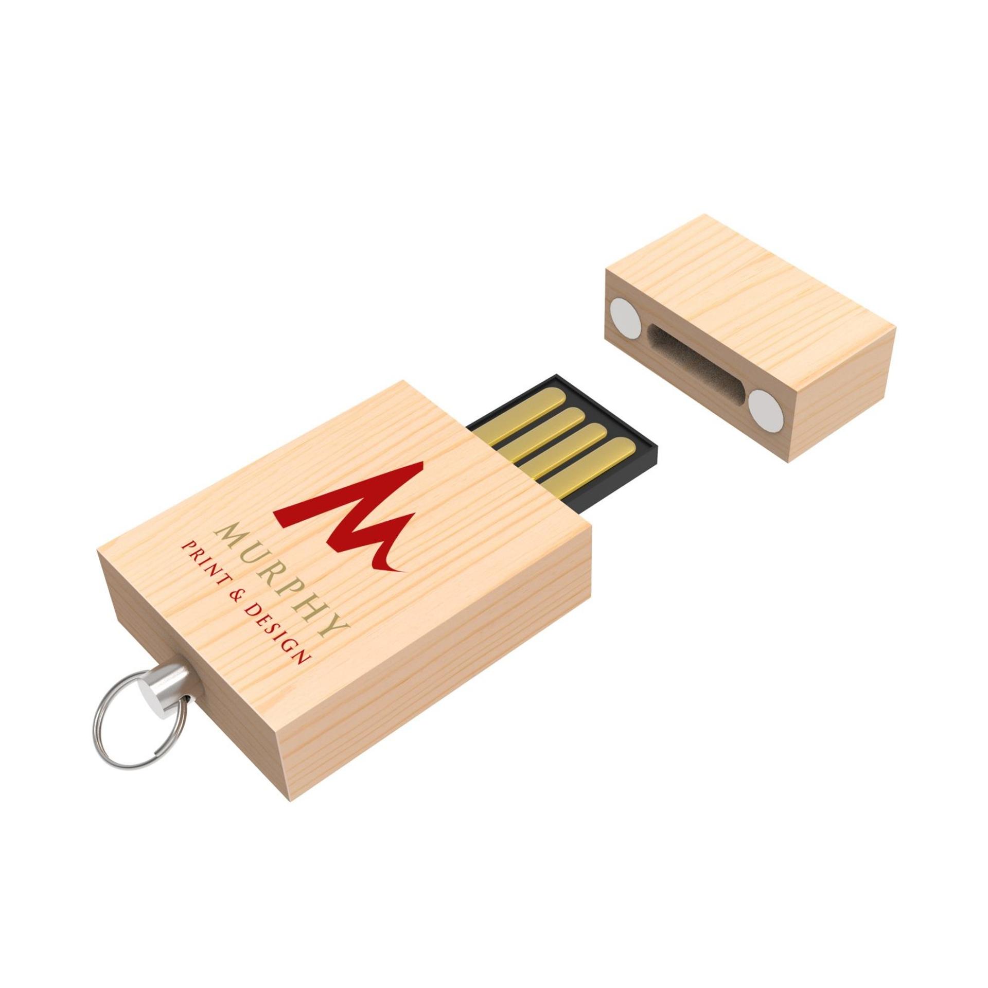 Custom USB Stick Eco Wood