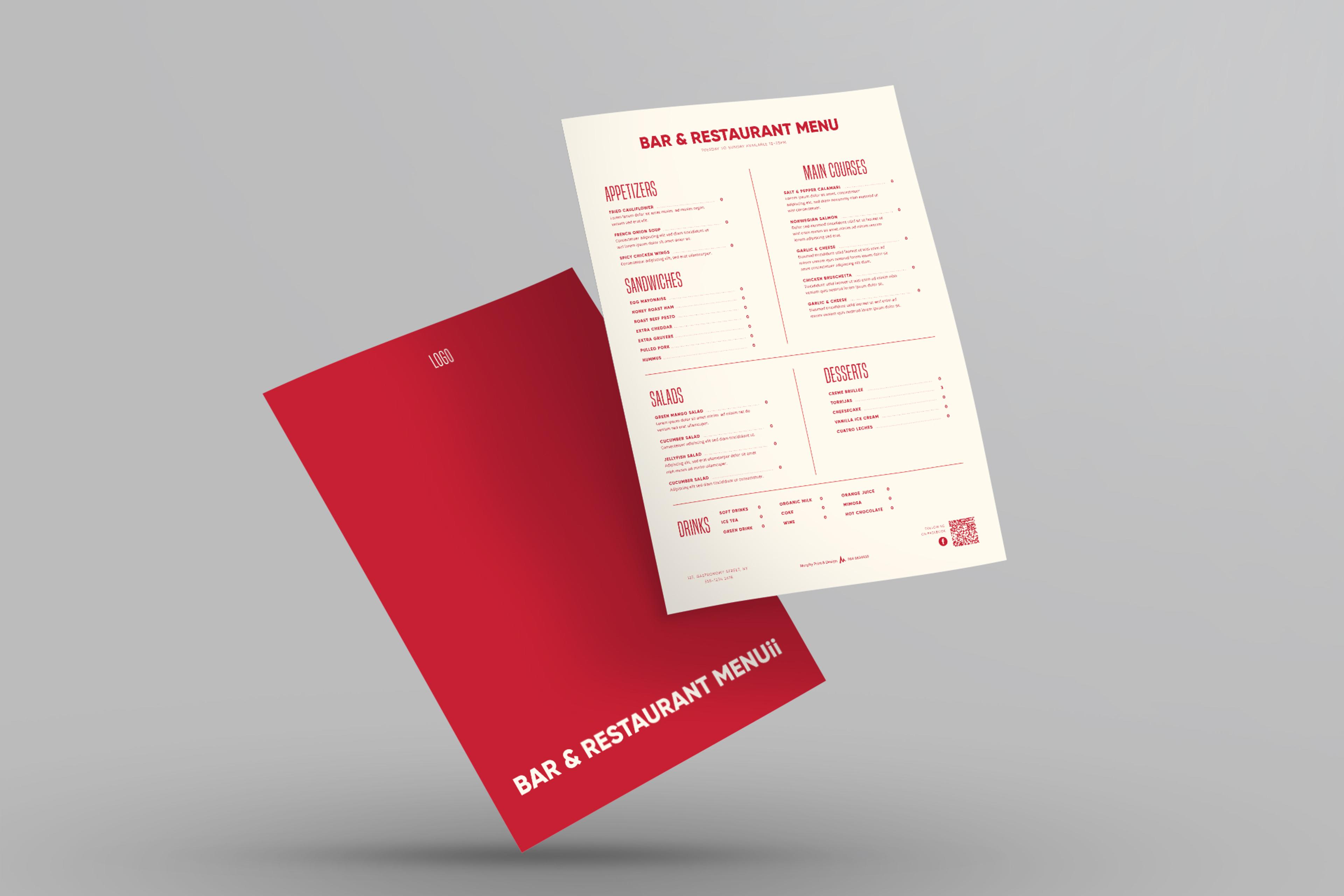 Menus