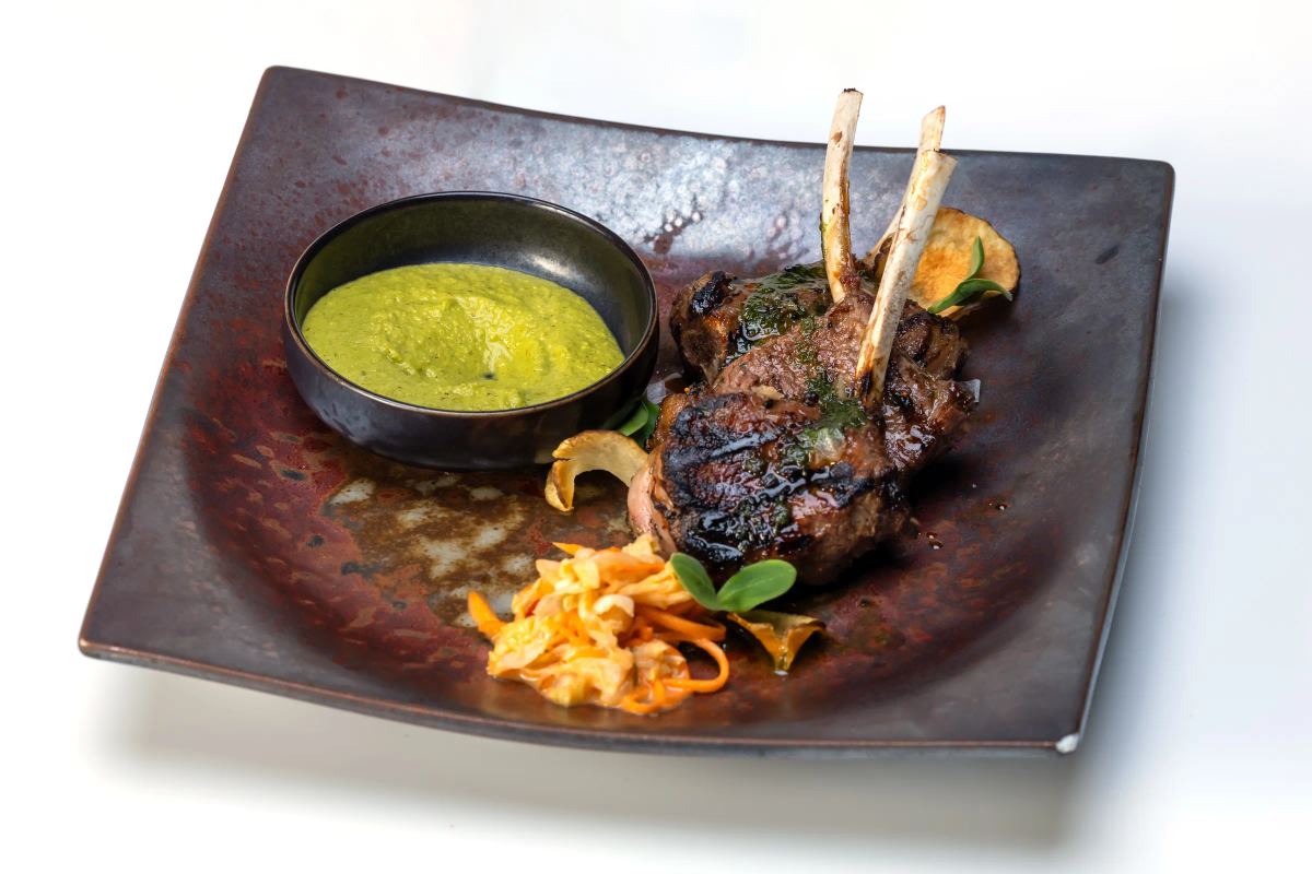 Grillað lamb
