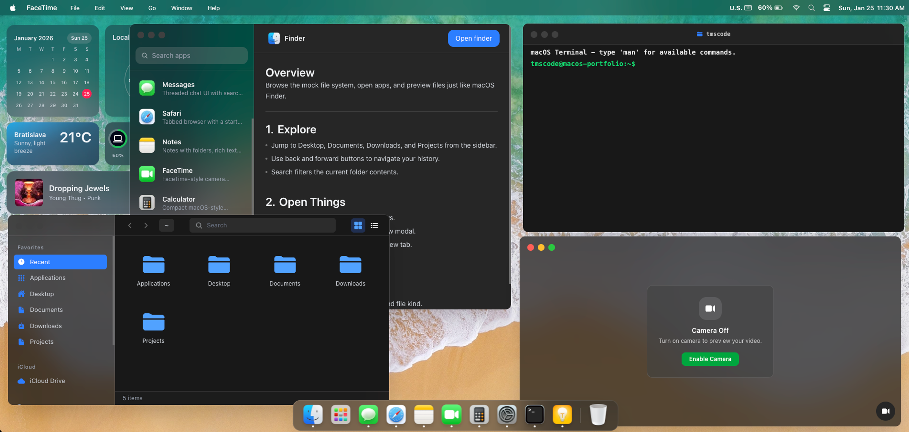 macOS Portfolio image 4