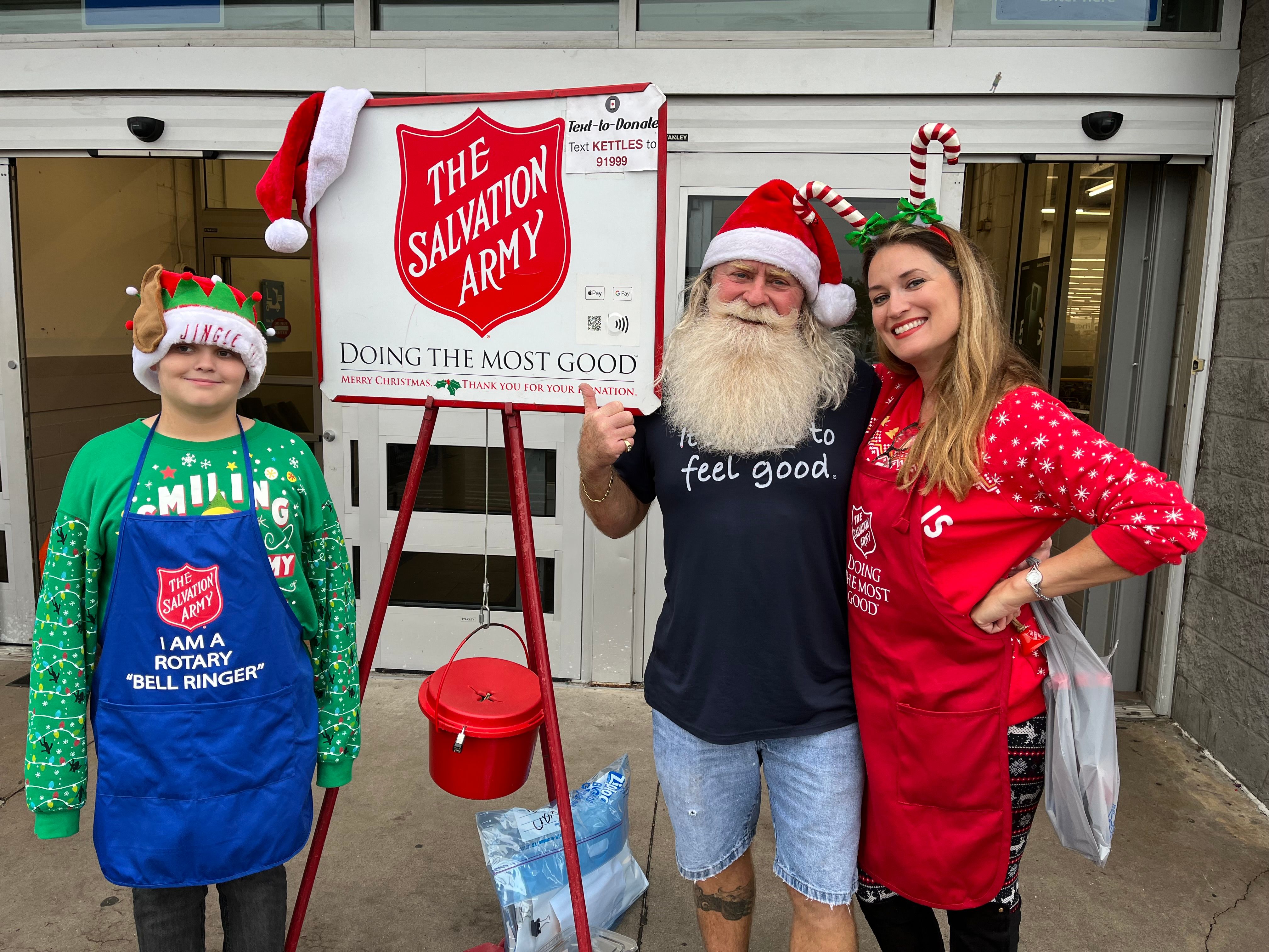 Red Kettle Bell Ringing