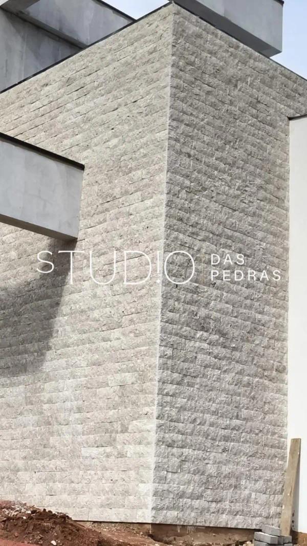 Pedra Travertino Rockface 10x30 — foto 1