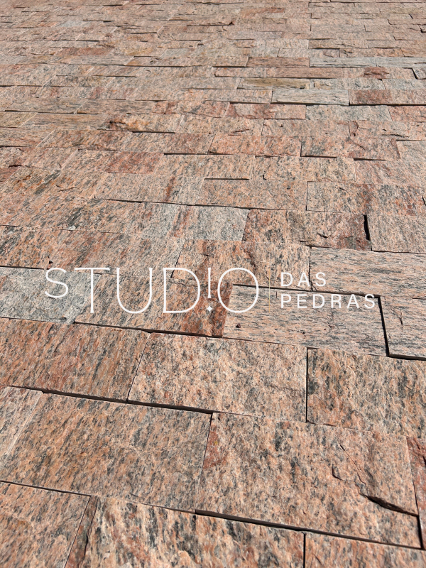 Pedra Madeira Lajinha Rosa — foto 1