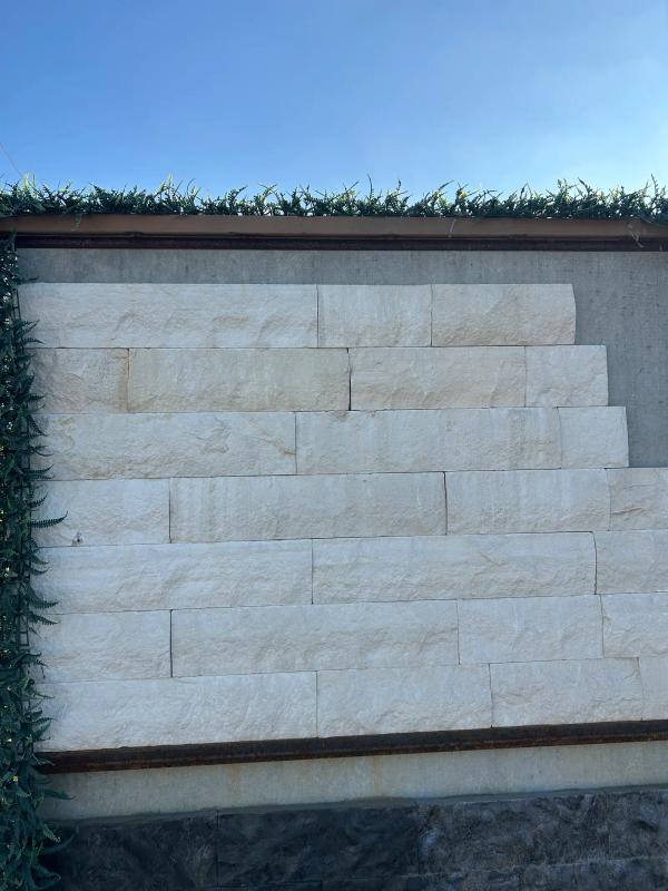 Pedras Importadas Rockface Travertino Romano