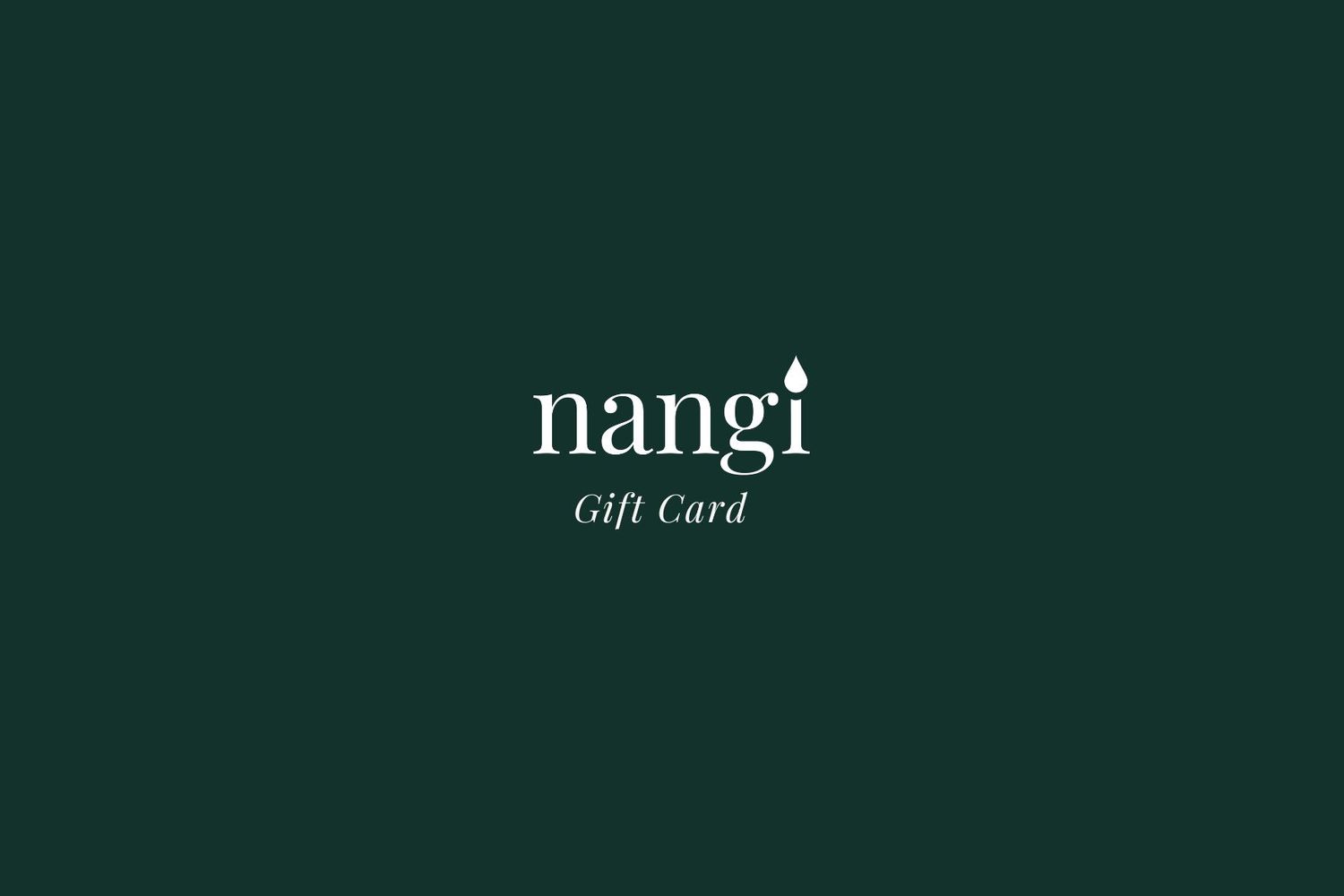 Nangi Fine Jewelry Gift Card