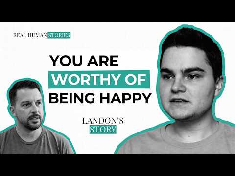 YouTube thumbnail for Landon's Real Human Stories episode.