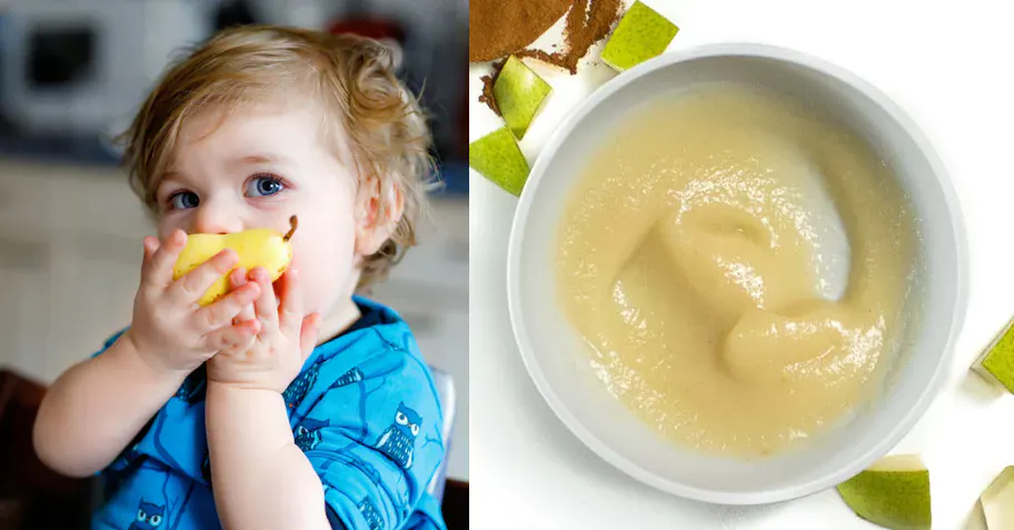 Pear Puree: Healthy & Delicious Food