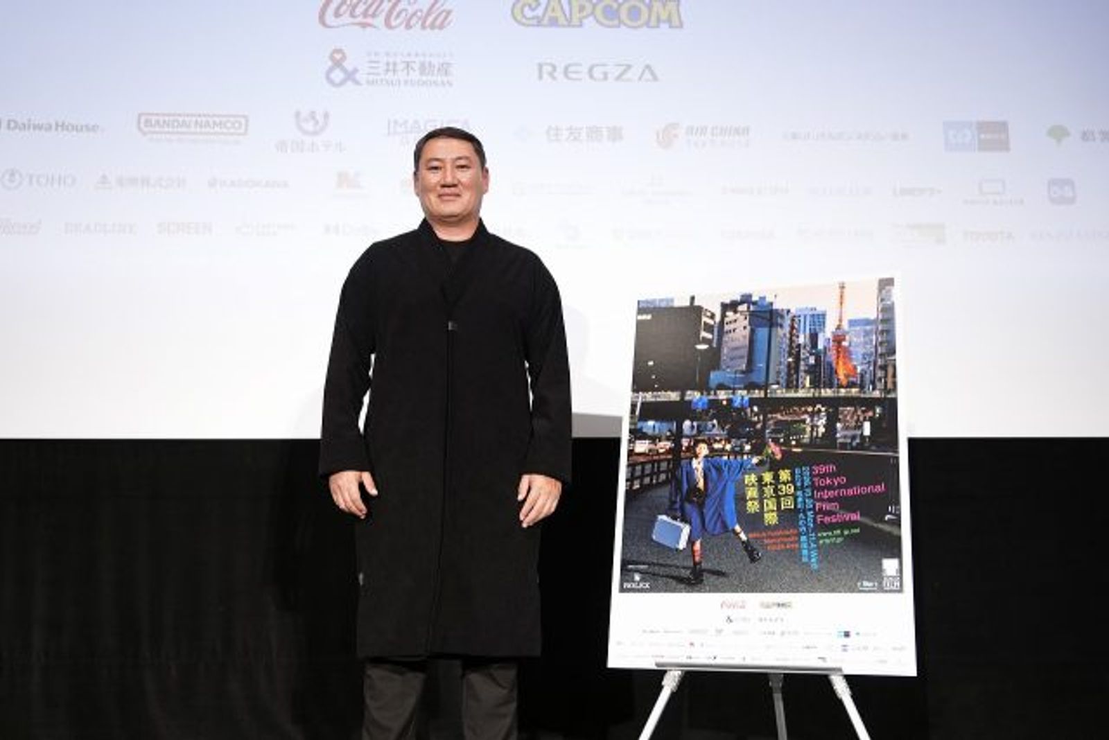 Azamat Shargyn at the 39th Tokyo International Film Festival