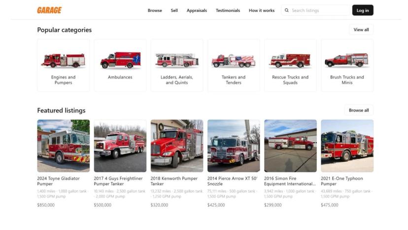FireRescue1: Fire, EMS Departments Turn to Online Resale Market as Apparatus Costs Surge