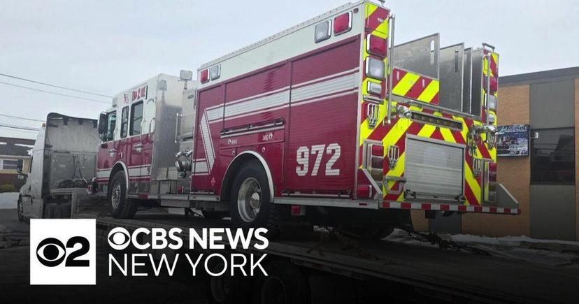 CBS New York: Online Platform Connects Fire Departments Looking to Buy, Sell Used Equipment
