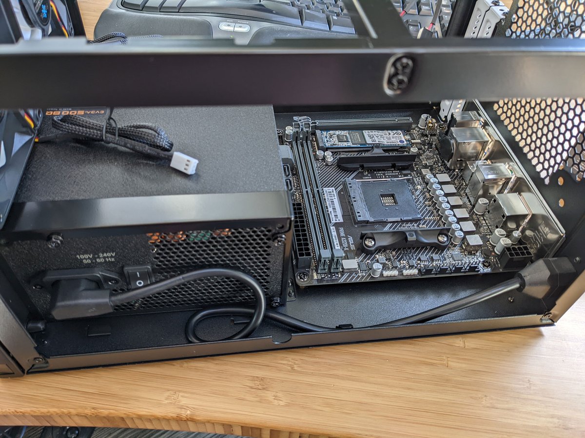 Photo of PSU installed