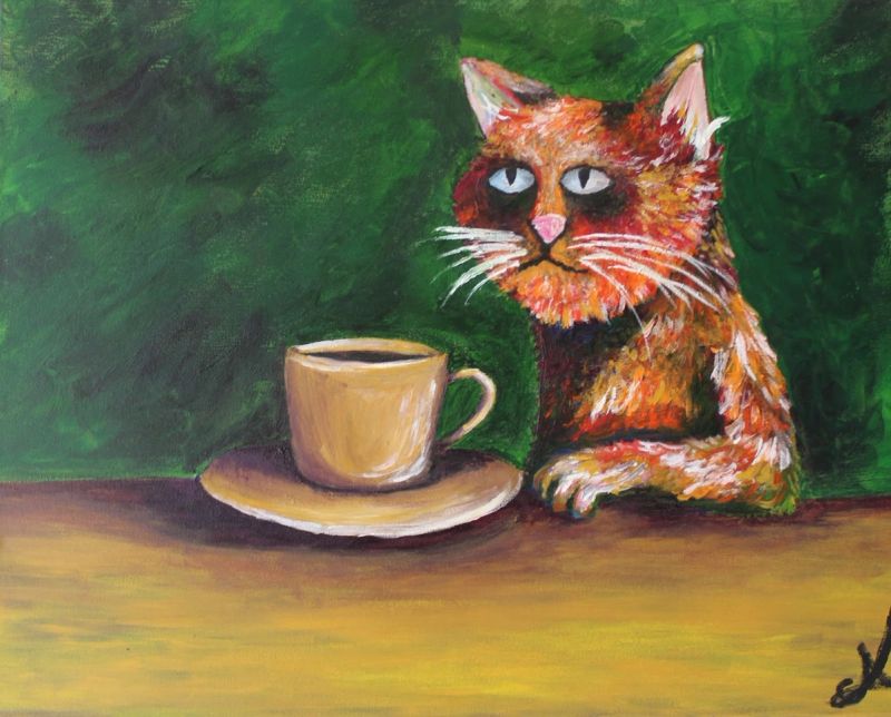 the exhausted life of a cat