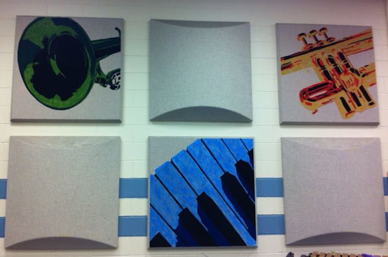 Sound Panels - Trumpets and Piano 