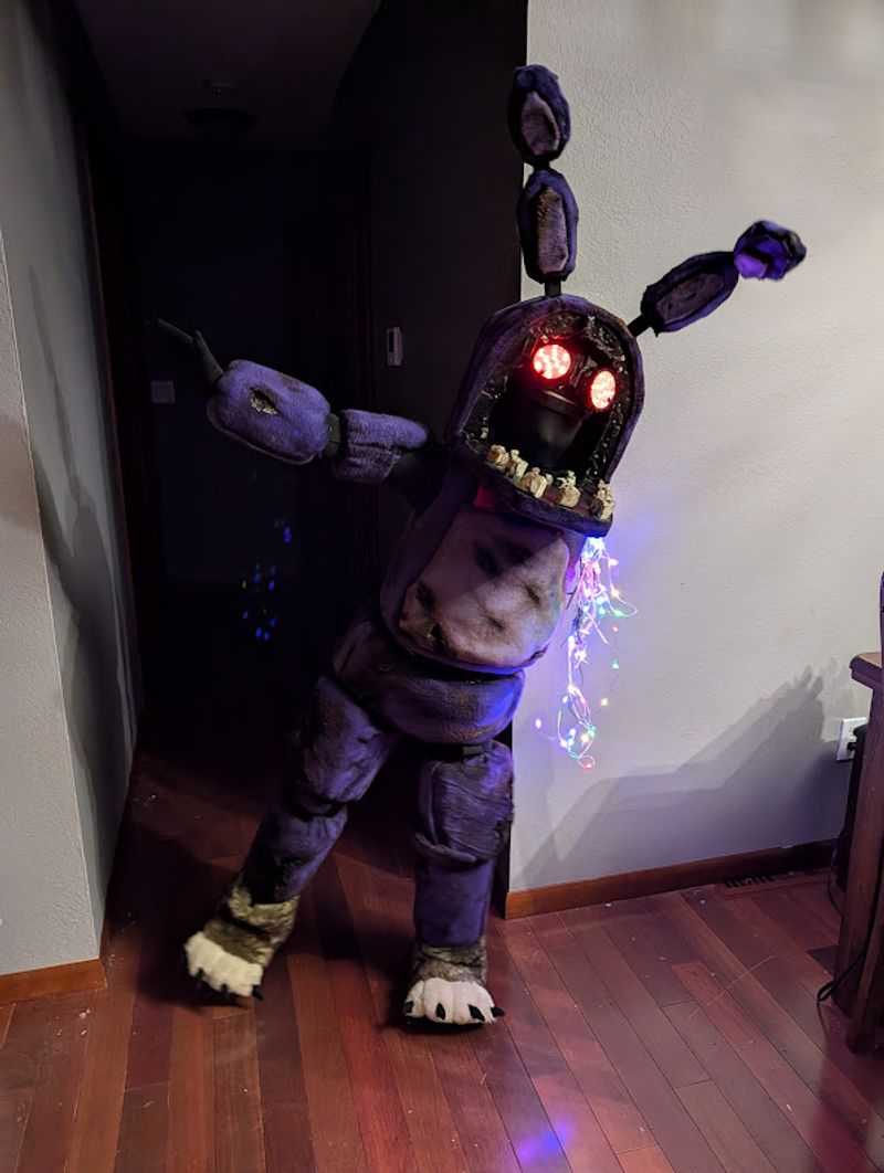 Withered Bonnie from "Five Nights At Freddy's"