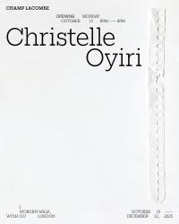 © Galerie Champ Lacombe 2025