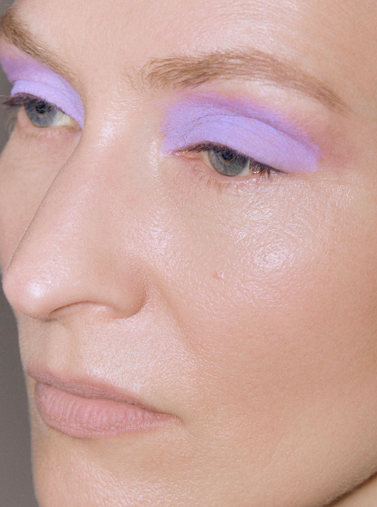 lilac eyeshadow beauty woman