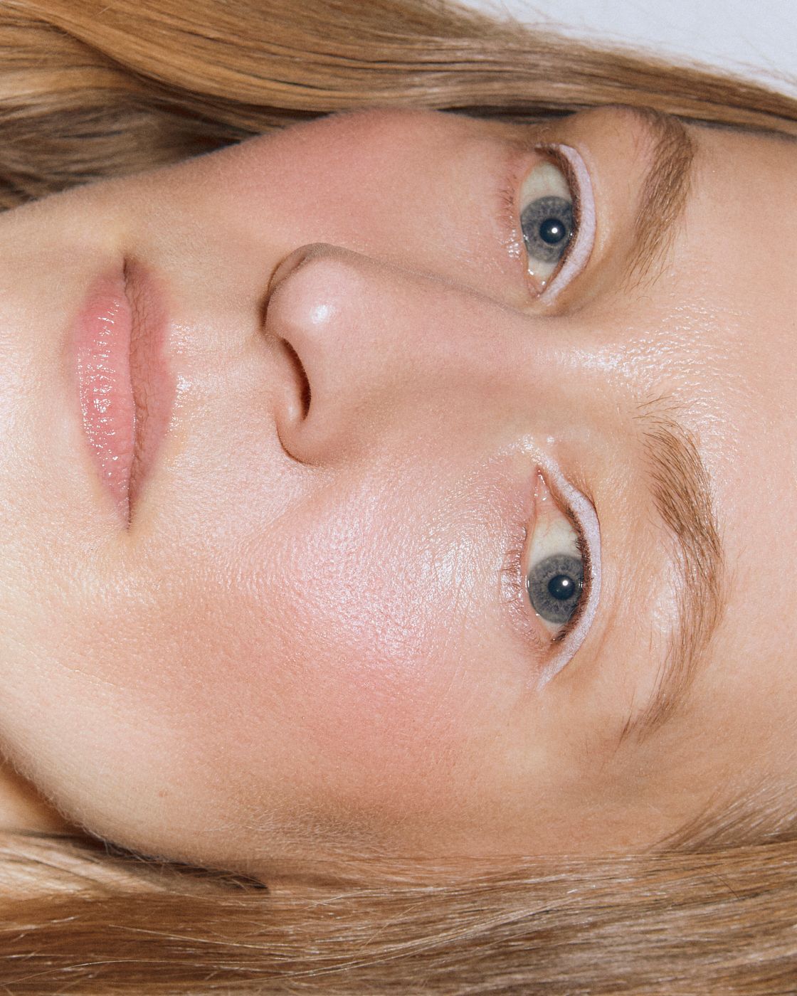 beauty woman pink glow 