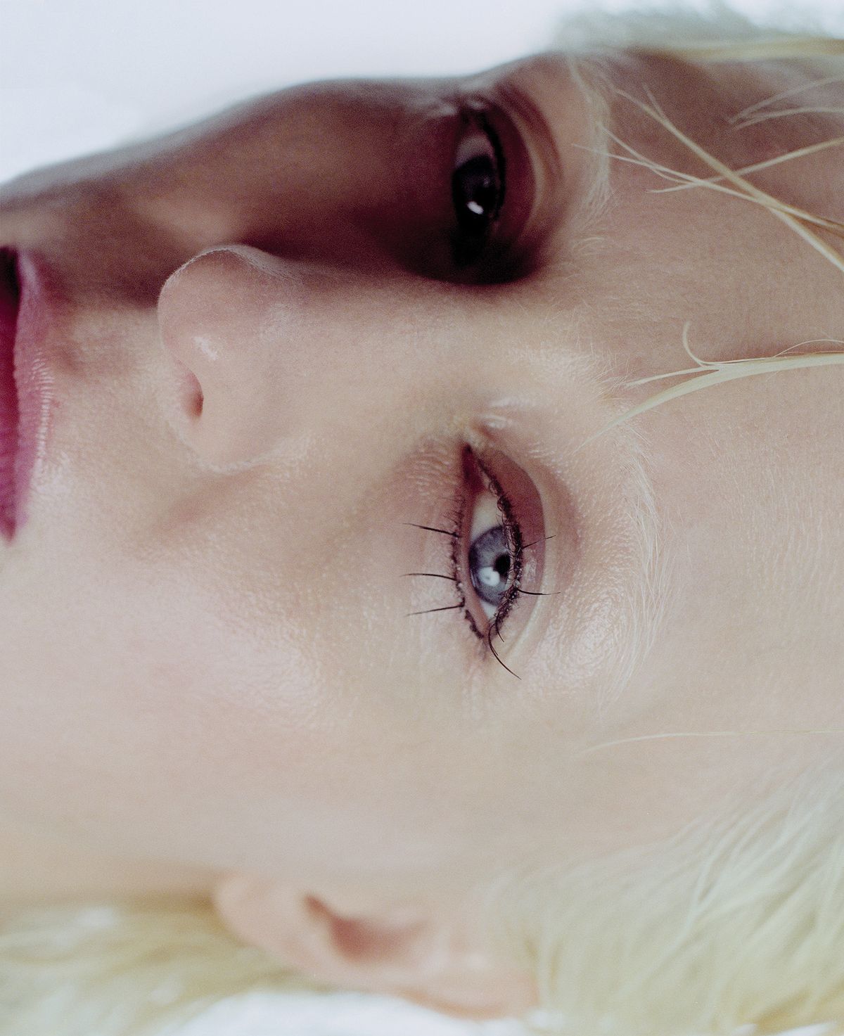 lashes cry black clumpy