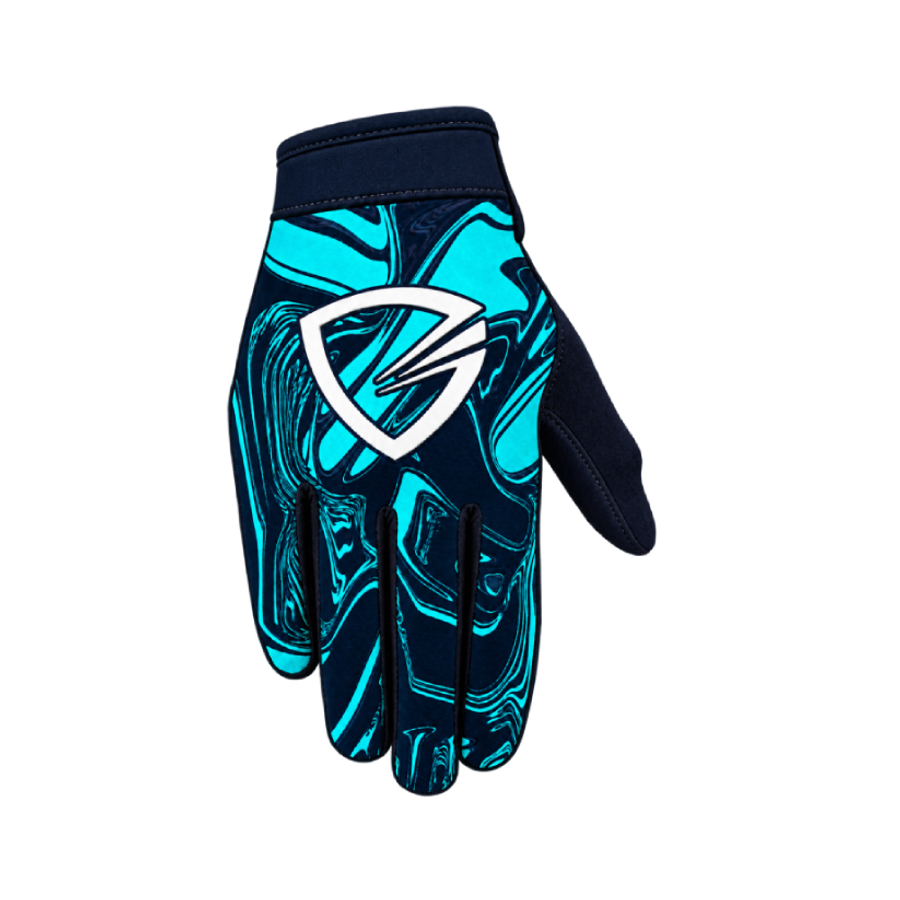 Aqua Swirl gloves by Gloves Galore