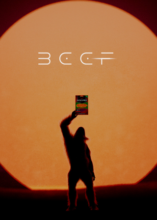 Sasquatch holding some spicy jerky