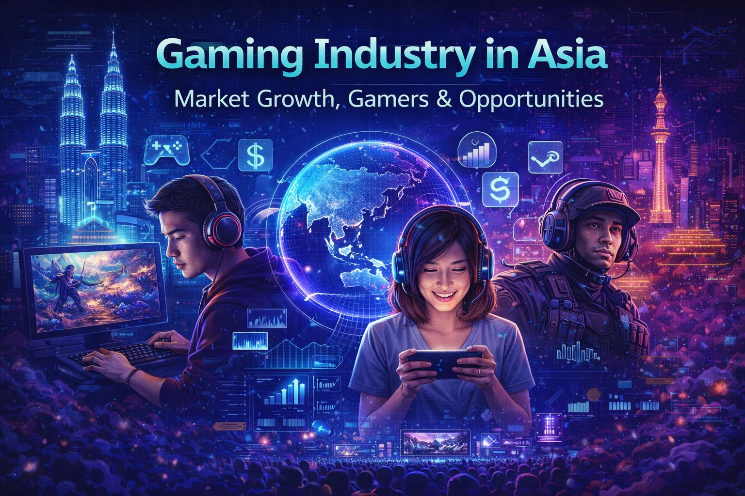 Gaming Industry in Asia: Market Growth, Gamers & SEA Opportunities