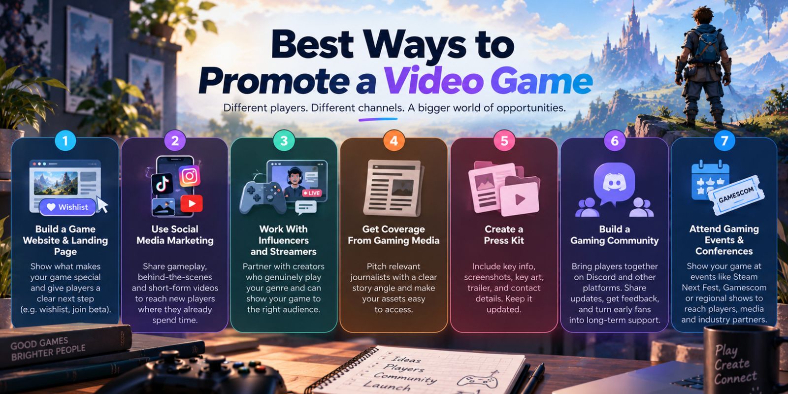 Best Ways to Promote a Video Game