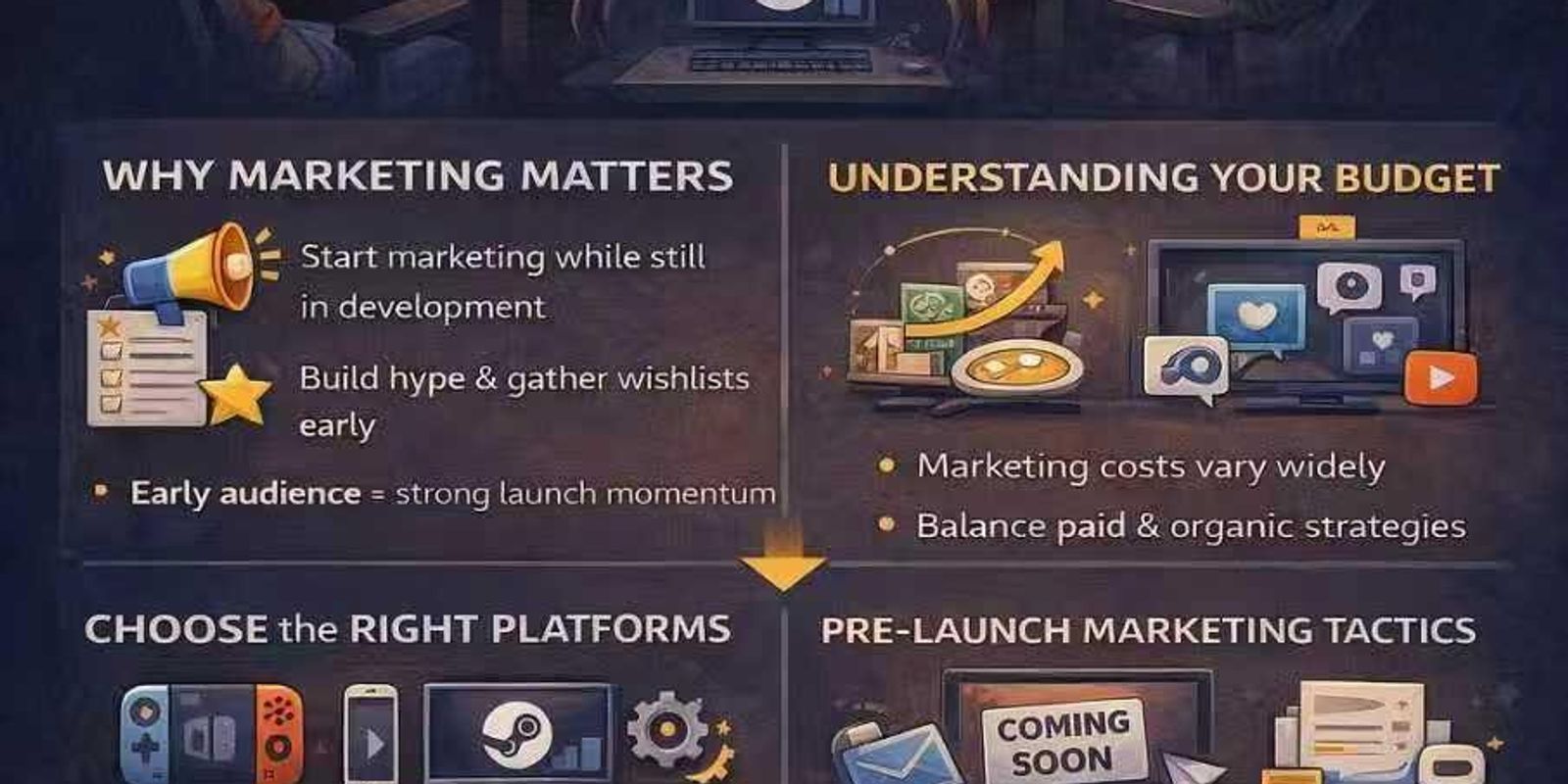 best ways to market an indie game