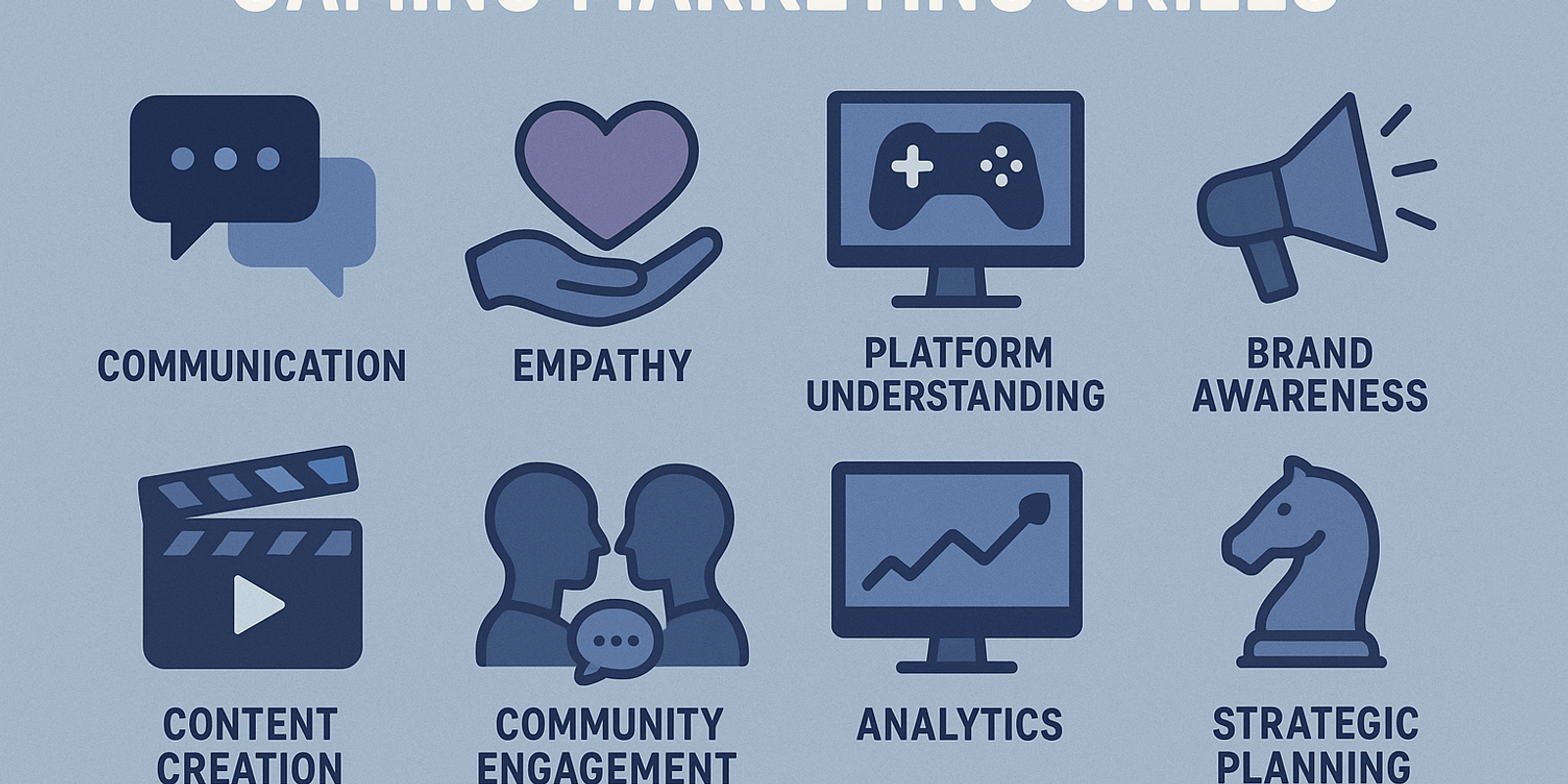 Top skills for community managers – communication, empathy, platform understanding, strategic planning, etc