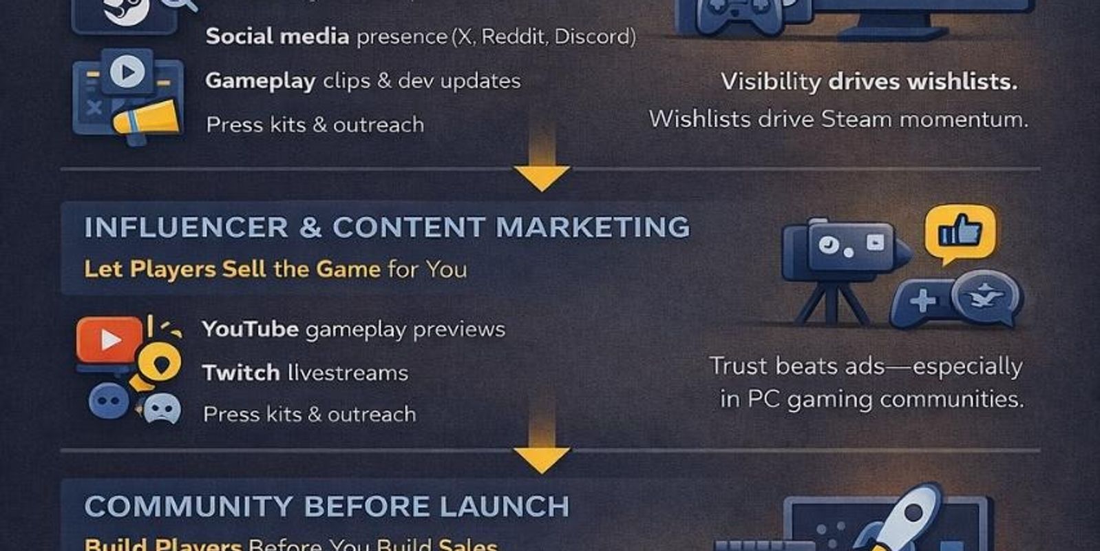 best ways to market a pc game
