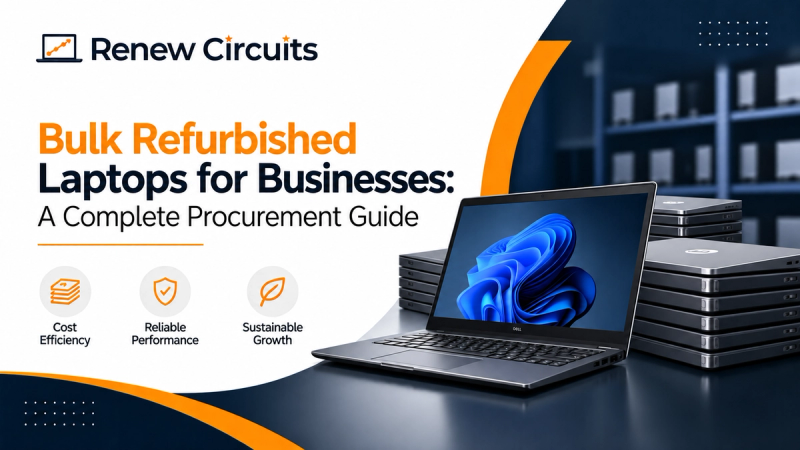 Bulk Refurbished Laptops for Businesses: A Complete Procurement Guide