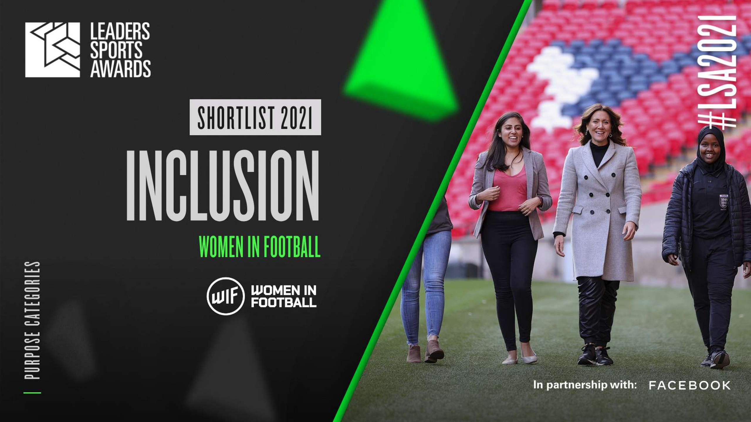 Leaders Sports Awards 2021 Creative for Women in Football