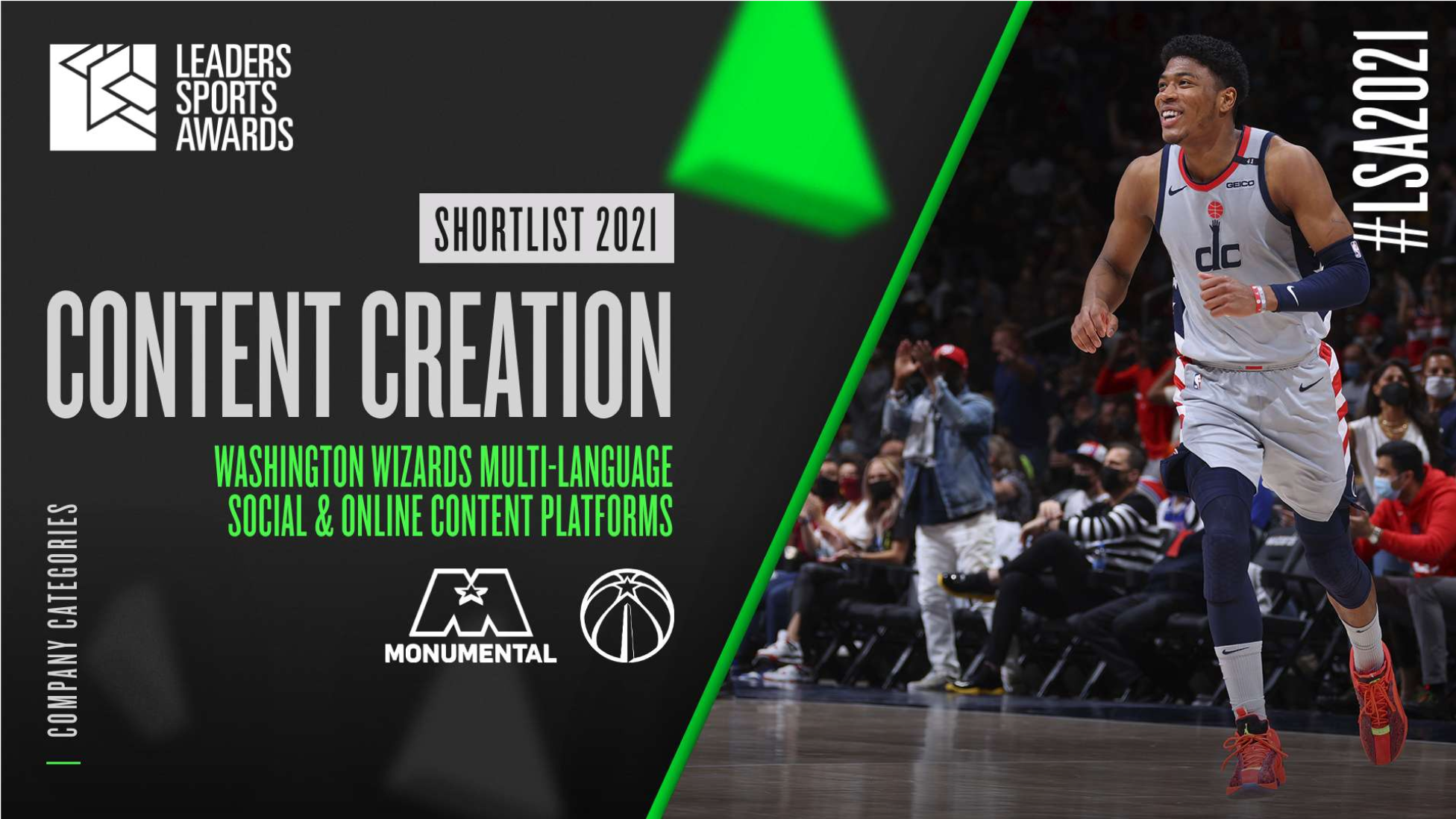 Leaders Sports Awards 2021 Creative for Shortlist Content Creation