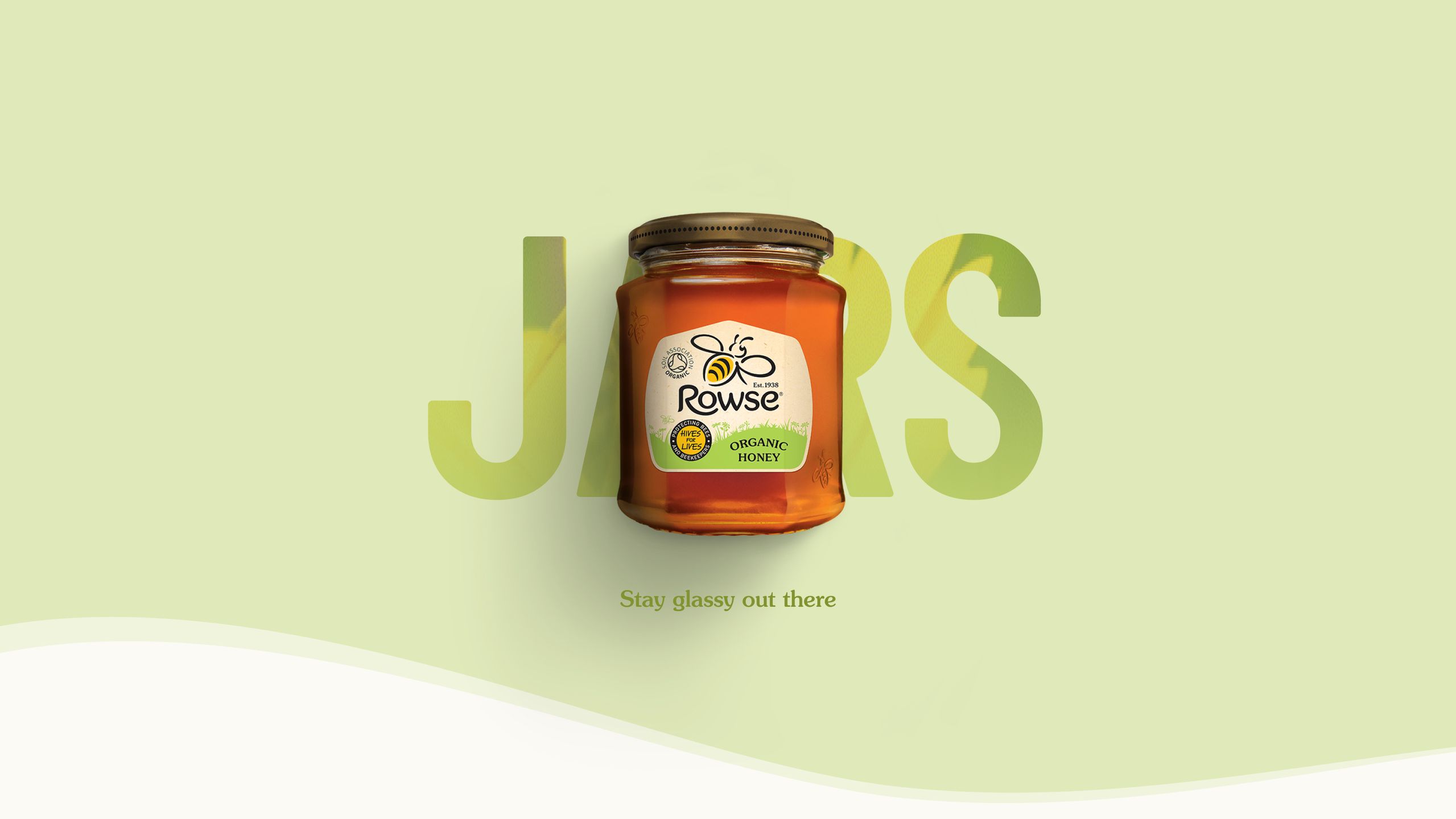 Rowse Honey product page hero for Jars 2