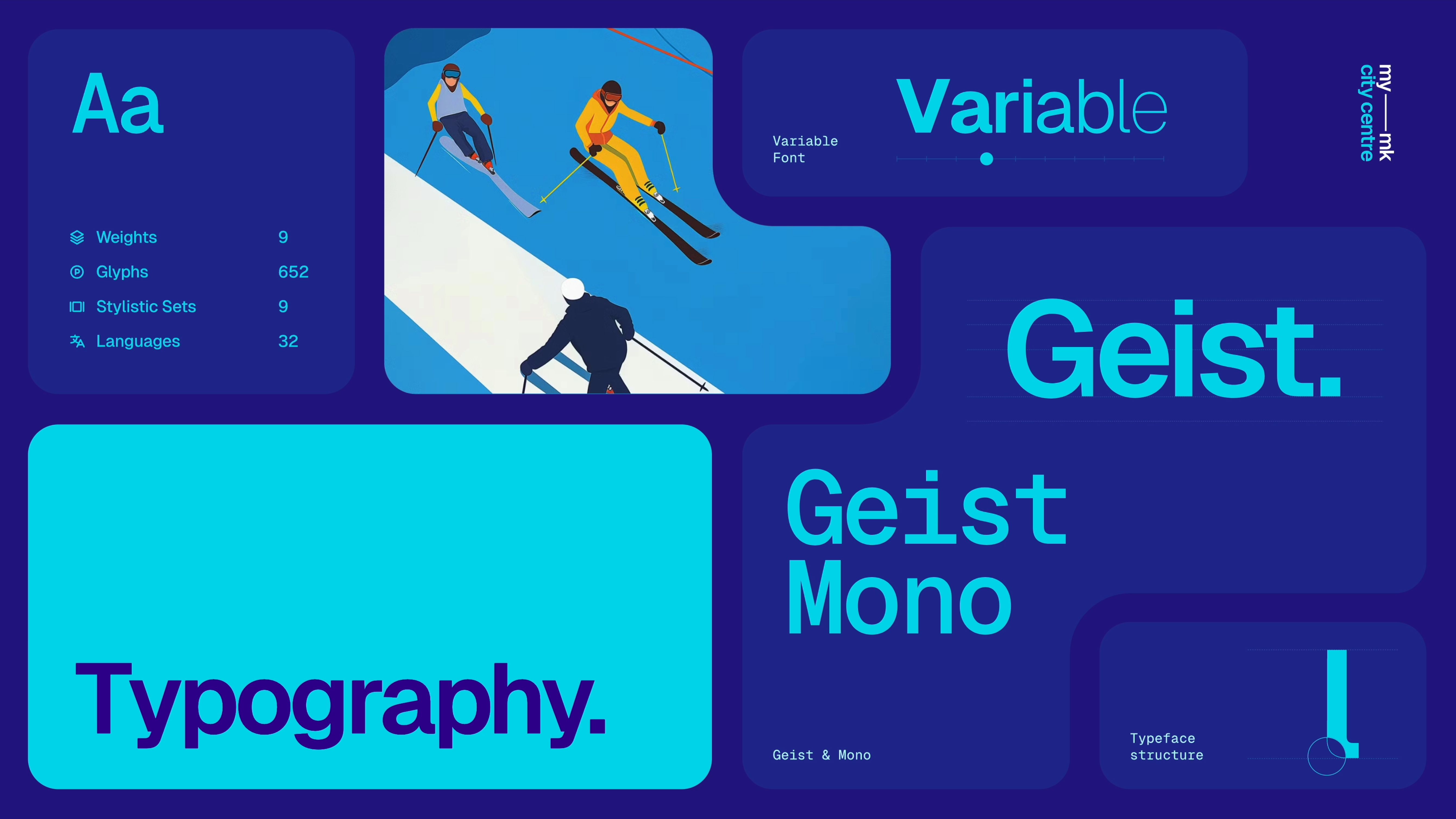 Image of digital brand guidelines typography overview