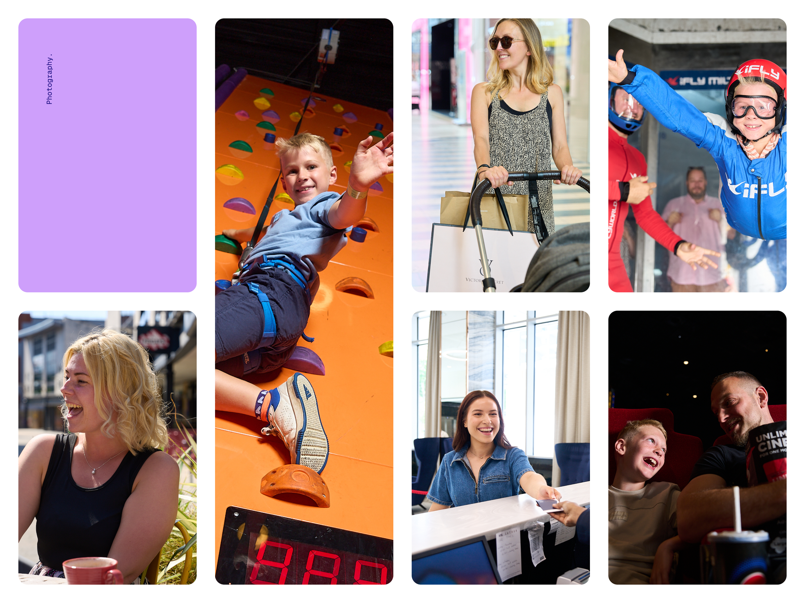 My-MK City Centre Brand Photography Grid