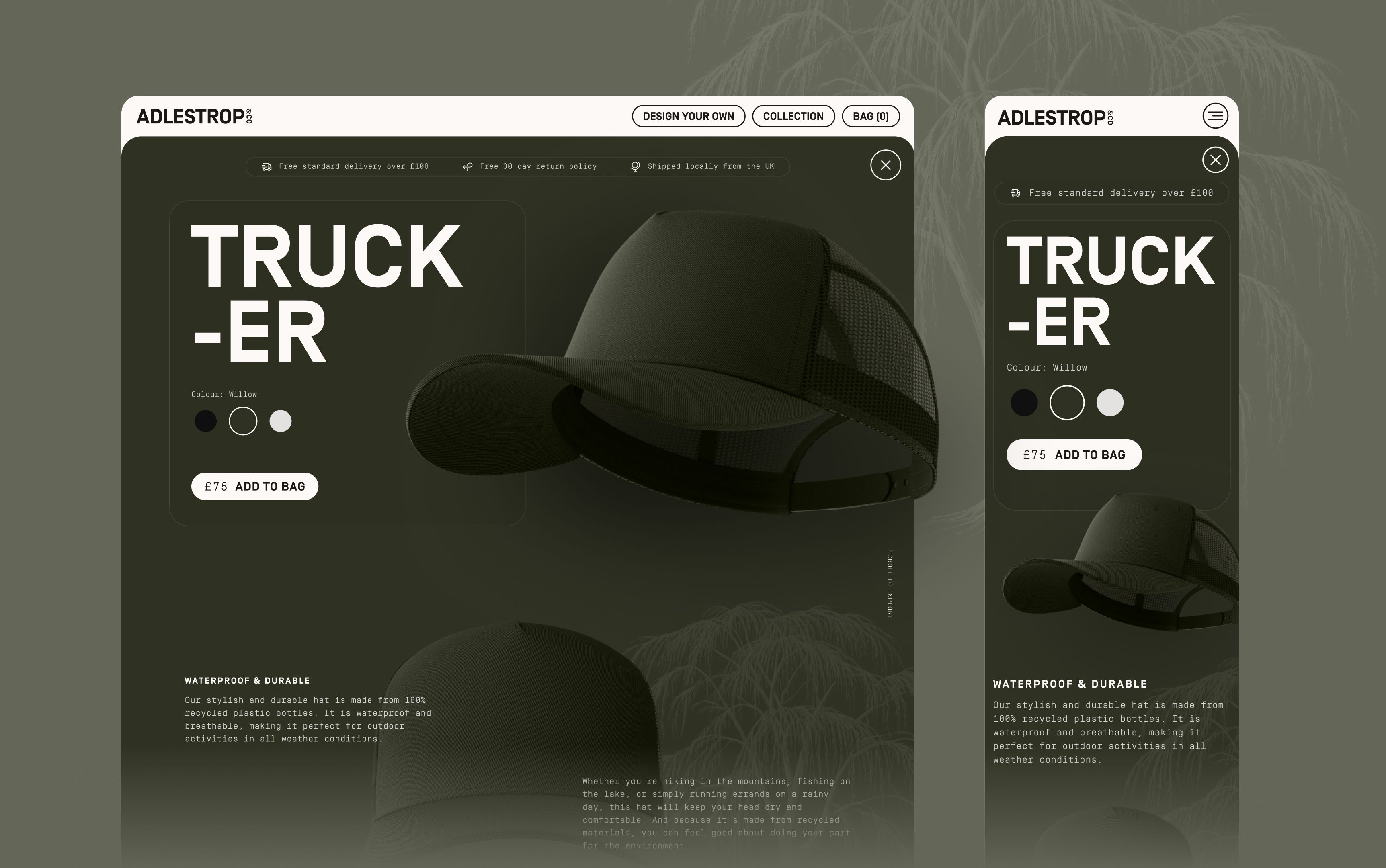 A responsive web design by evensix