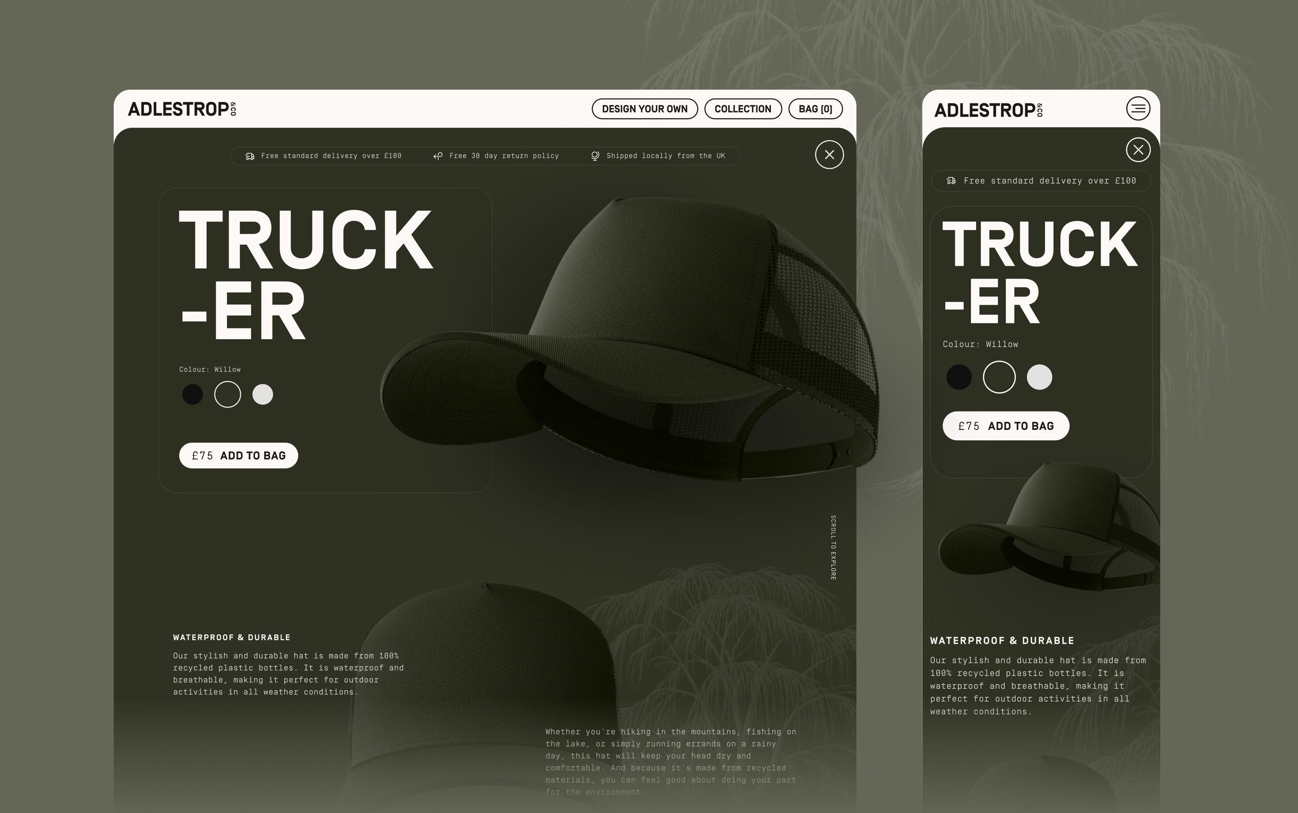 A responsive web design by evensix