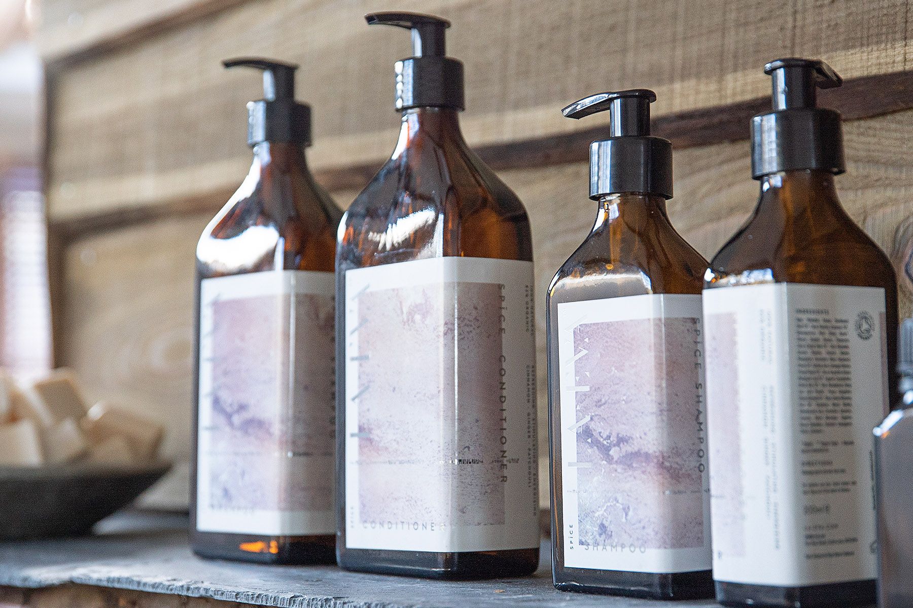 La Eva Bottles on table 2