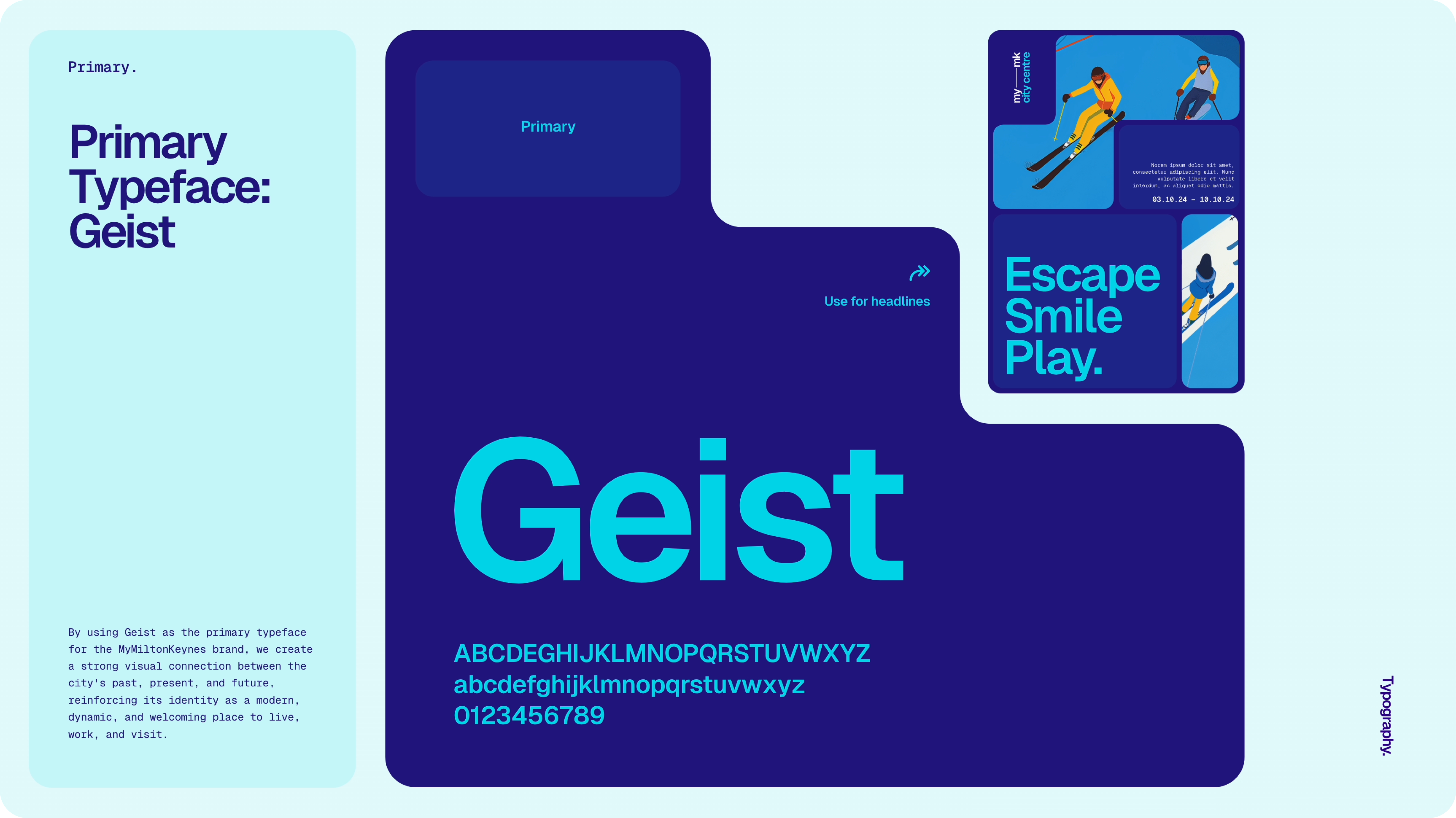 My-MK City Centre Brand Geist Typeface