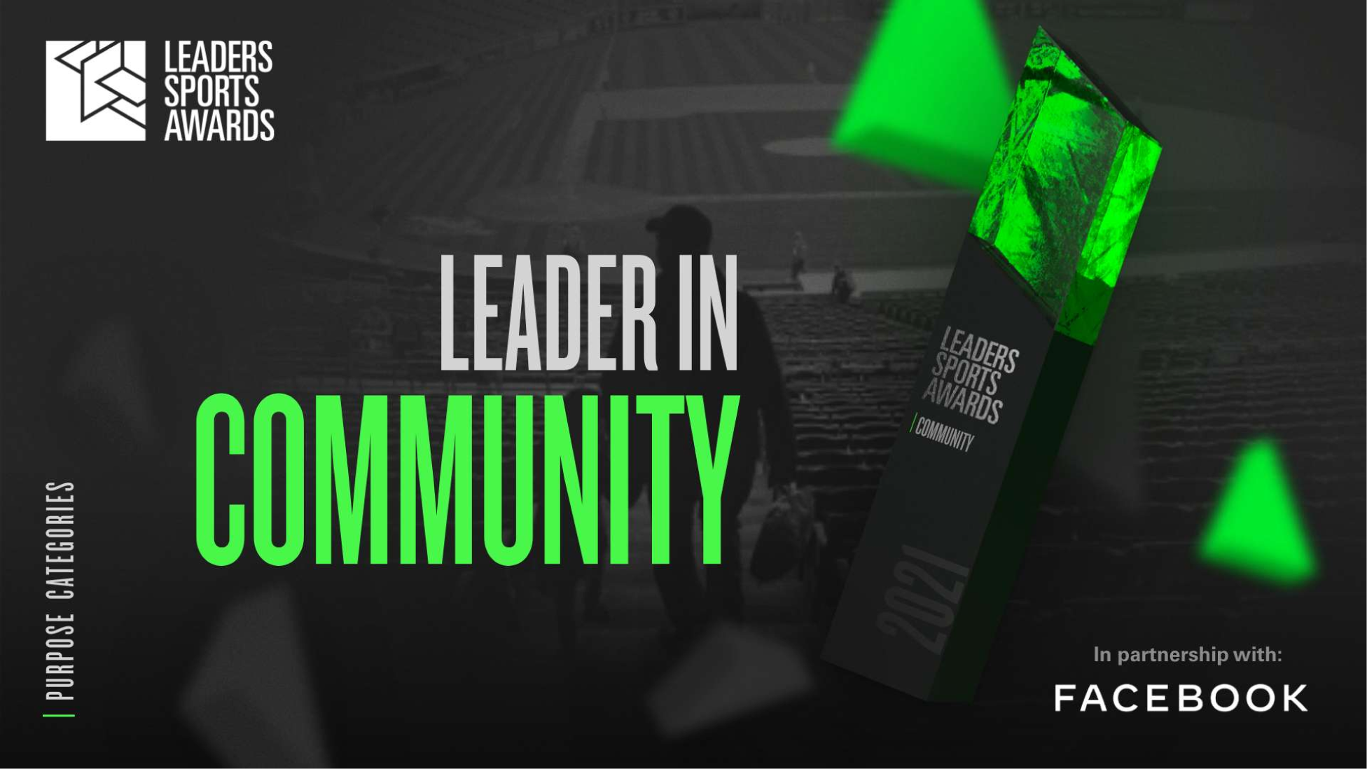 Leaders Sports Awards 2021 Creative for Leader In Community