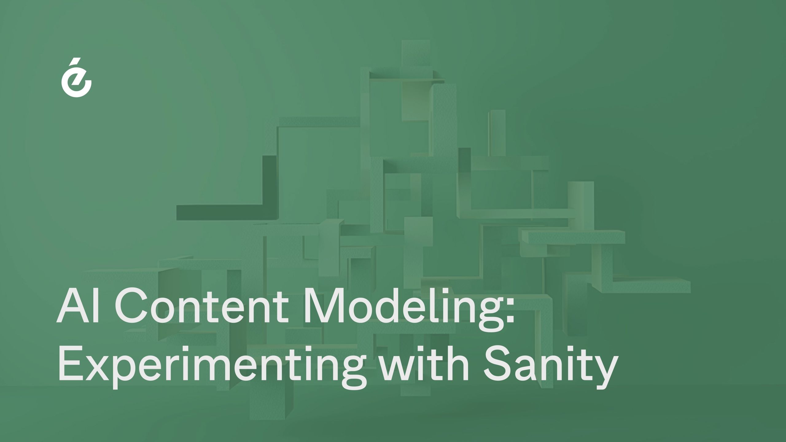 First frame of an video demo content modeling using AI