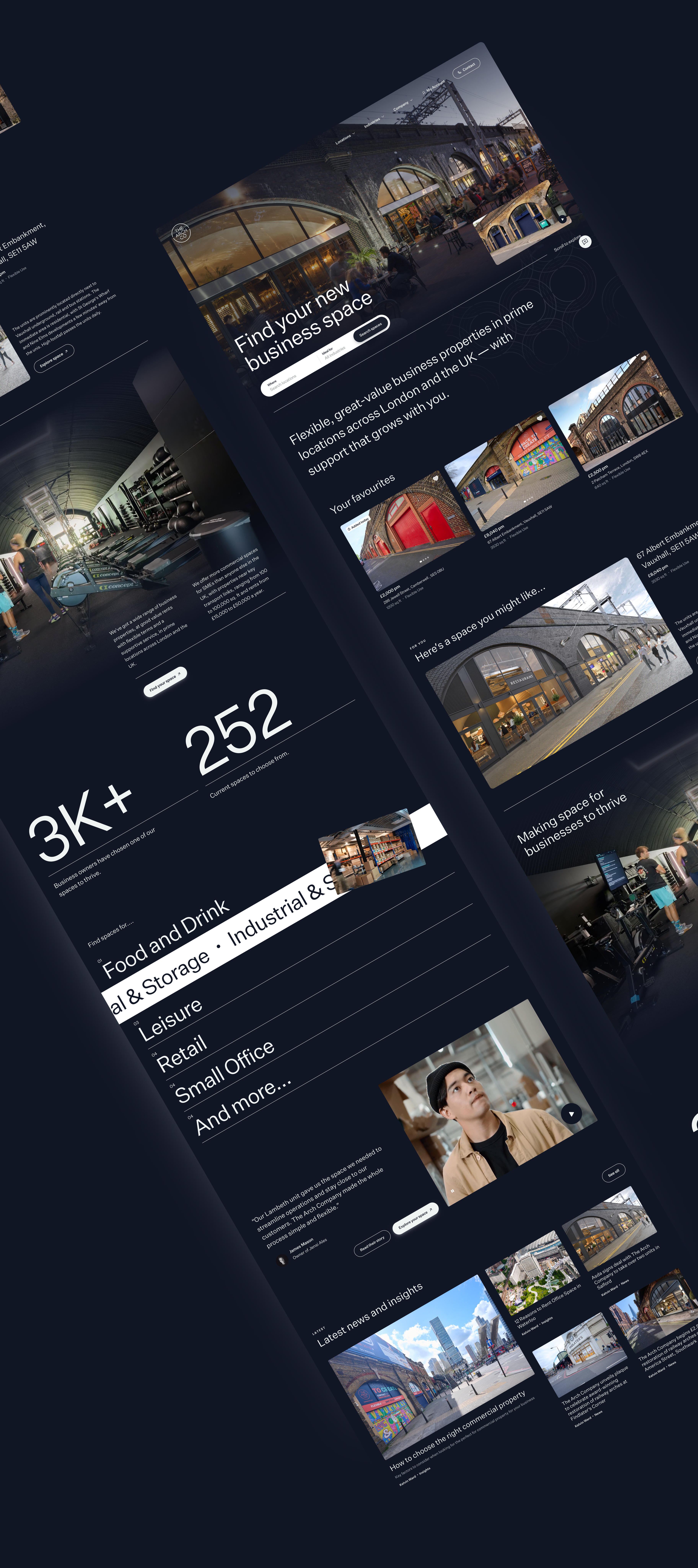 The Arch Company Homepage Desktop Full