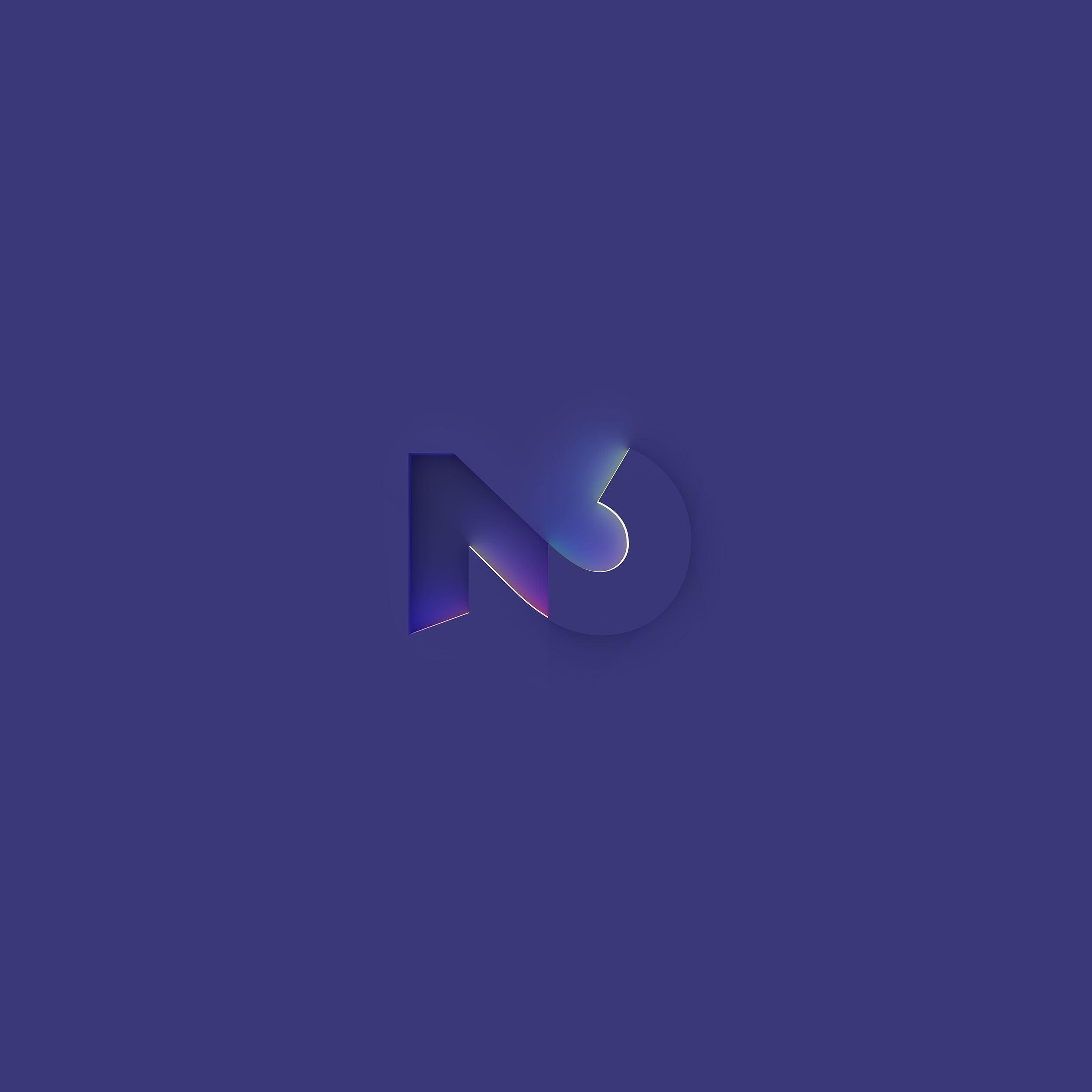 Visual identity design for Native Two, incorporating striking glow and shadow effects