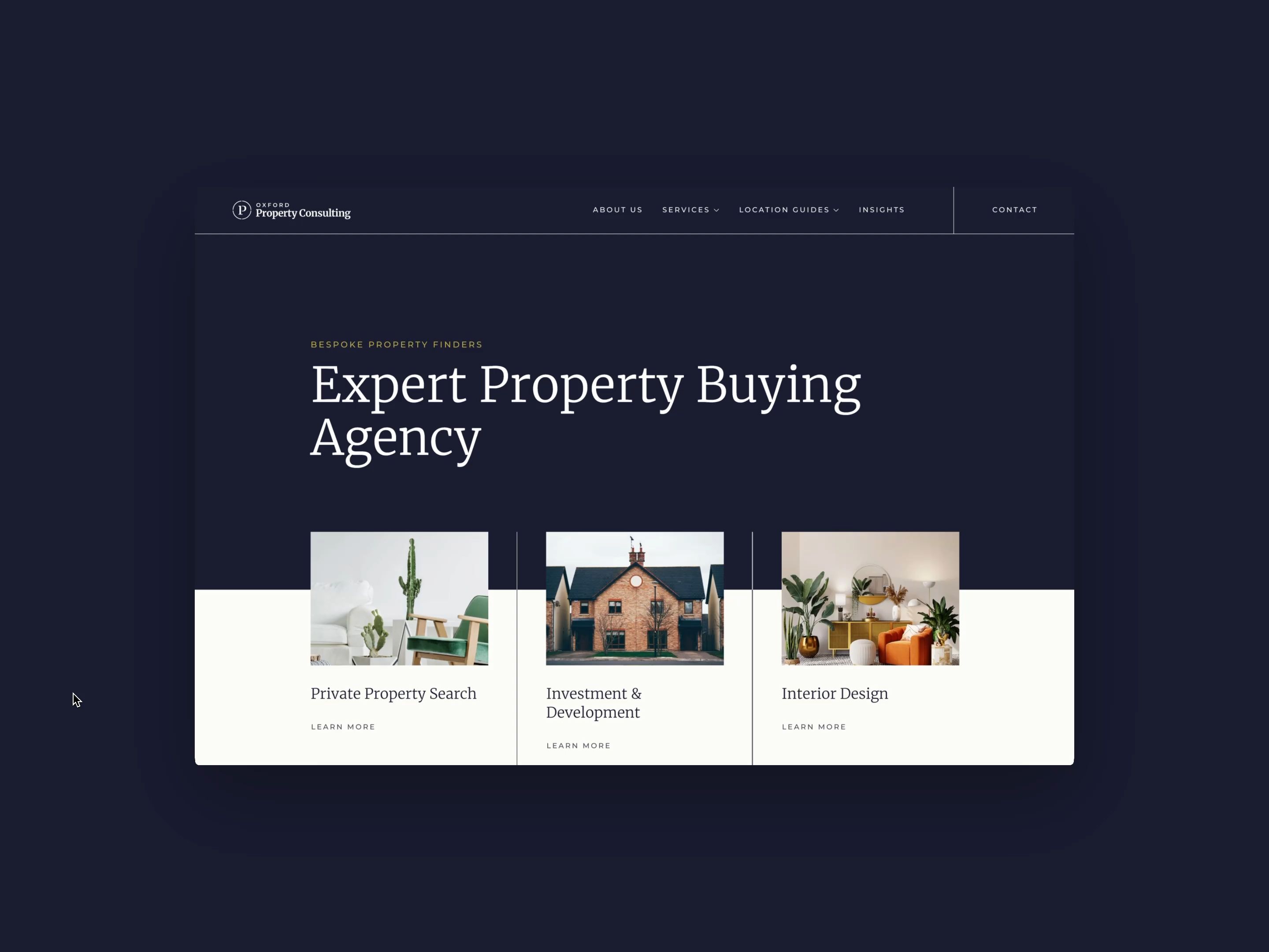 Oxford Property Consulting Website by evensix video walkthrough