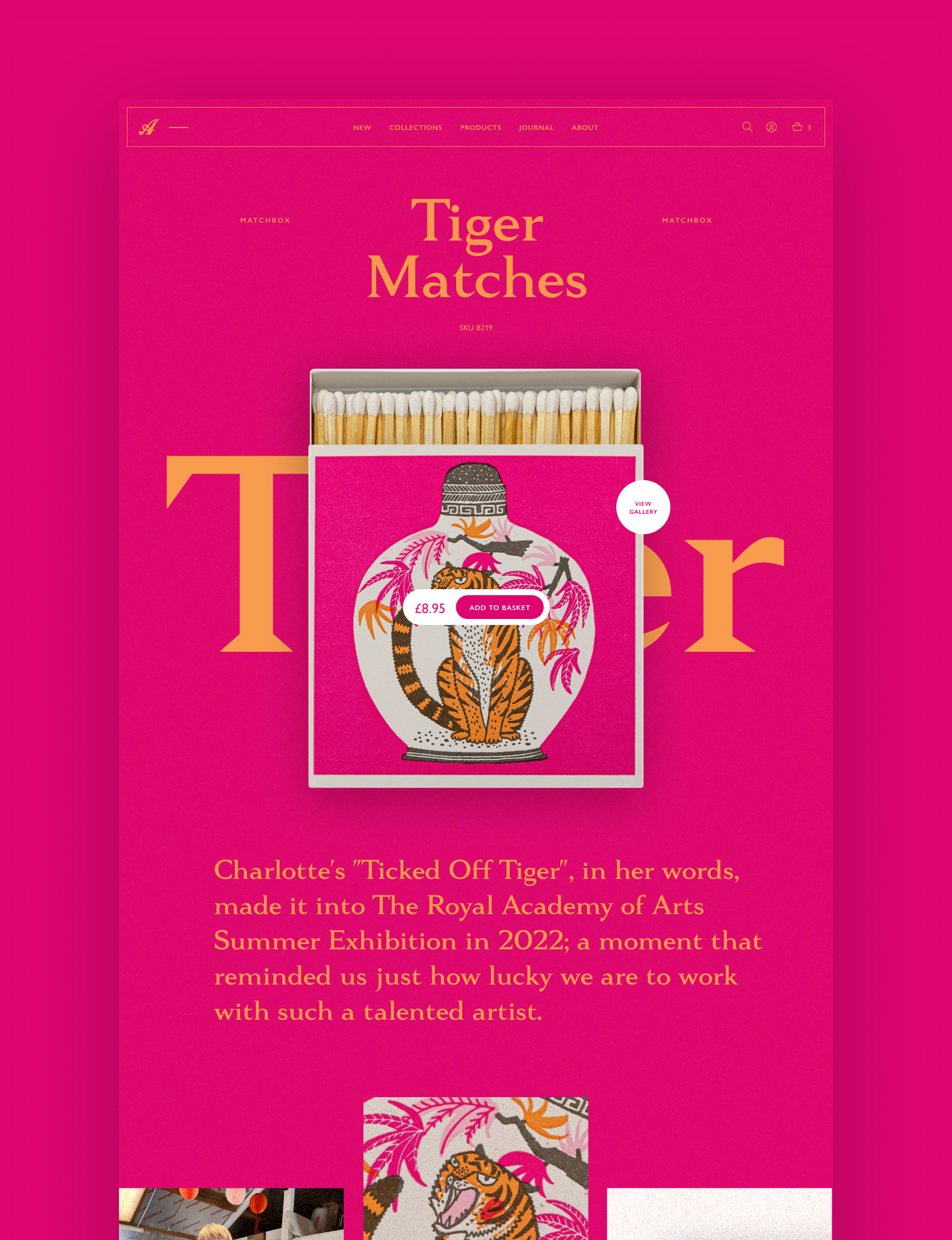 Archivist Product Page on Desktop