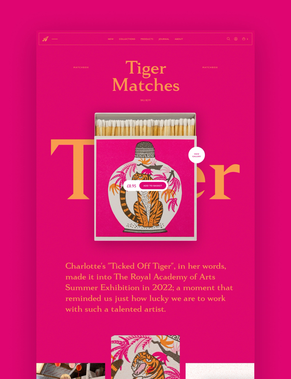 Archivist Product Page on Desktop