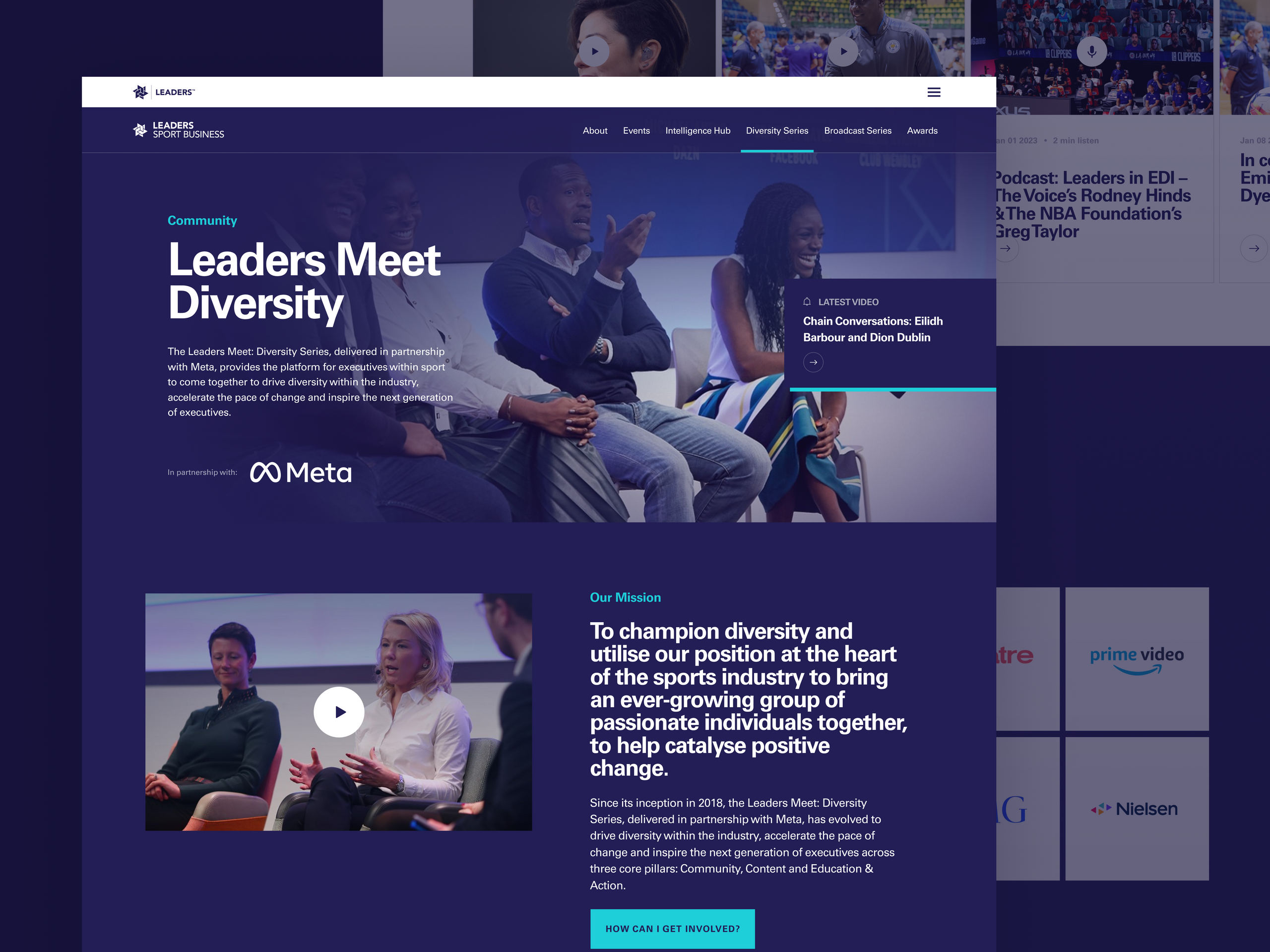 Leaders Website Diversity Page