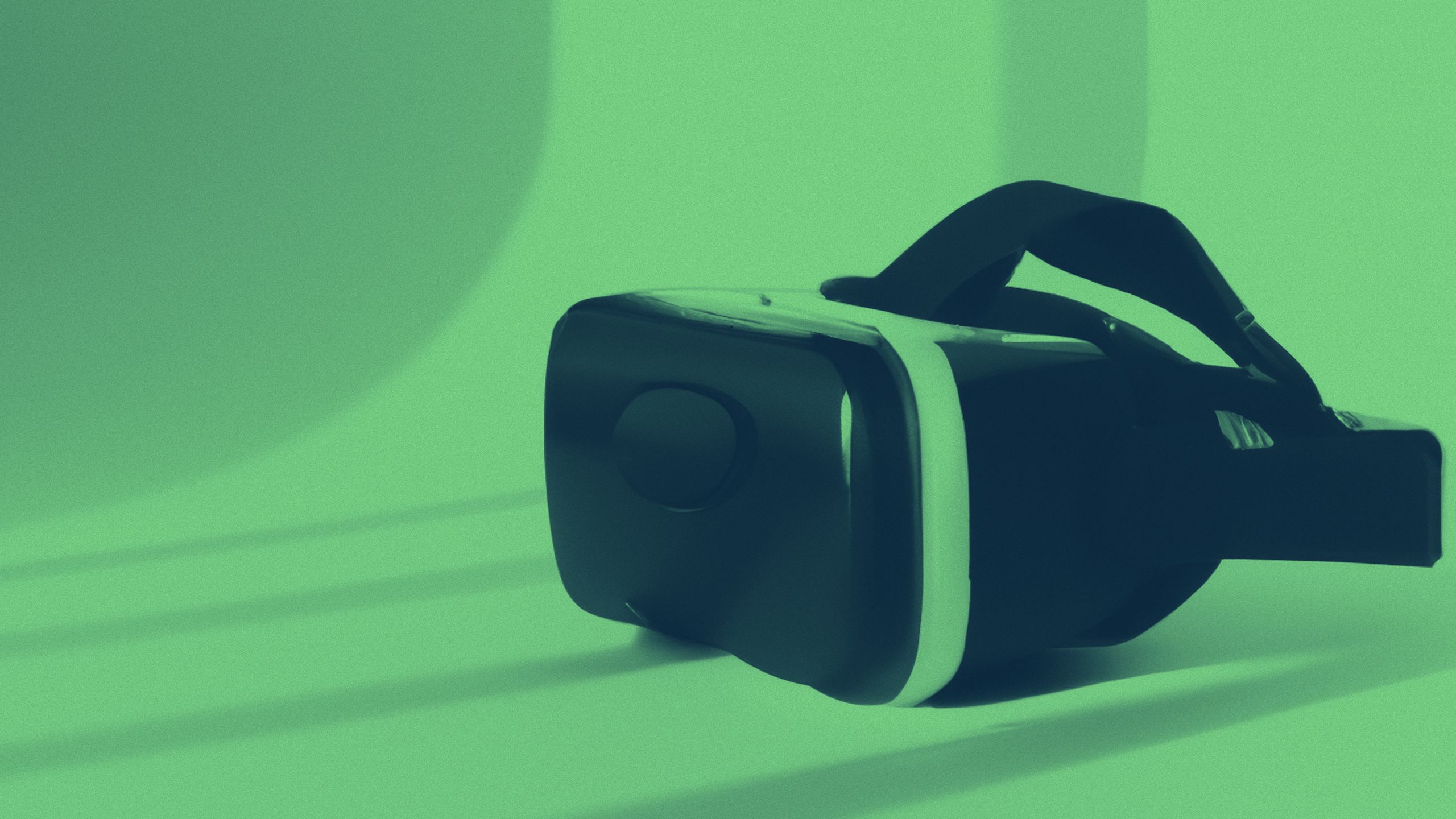Photo of a VR headset